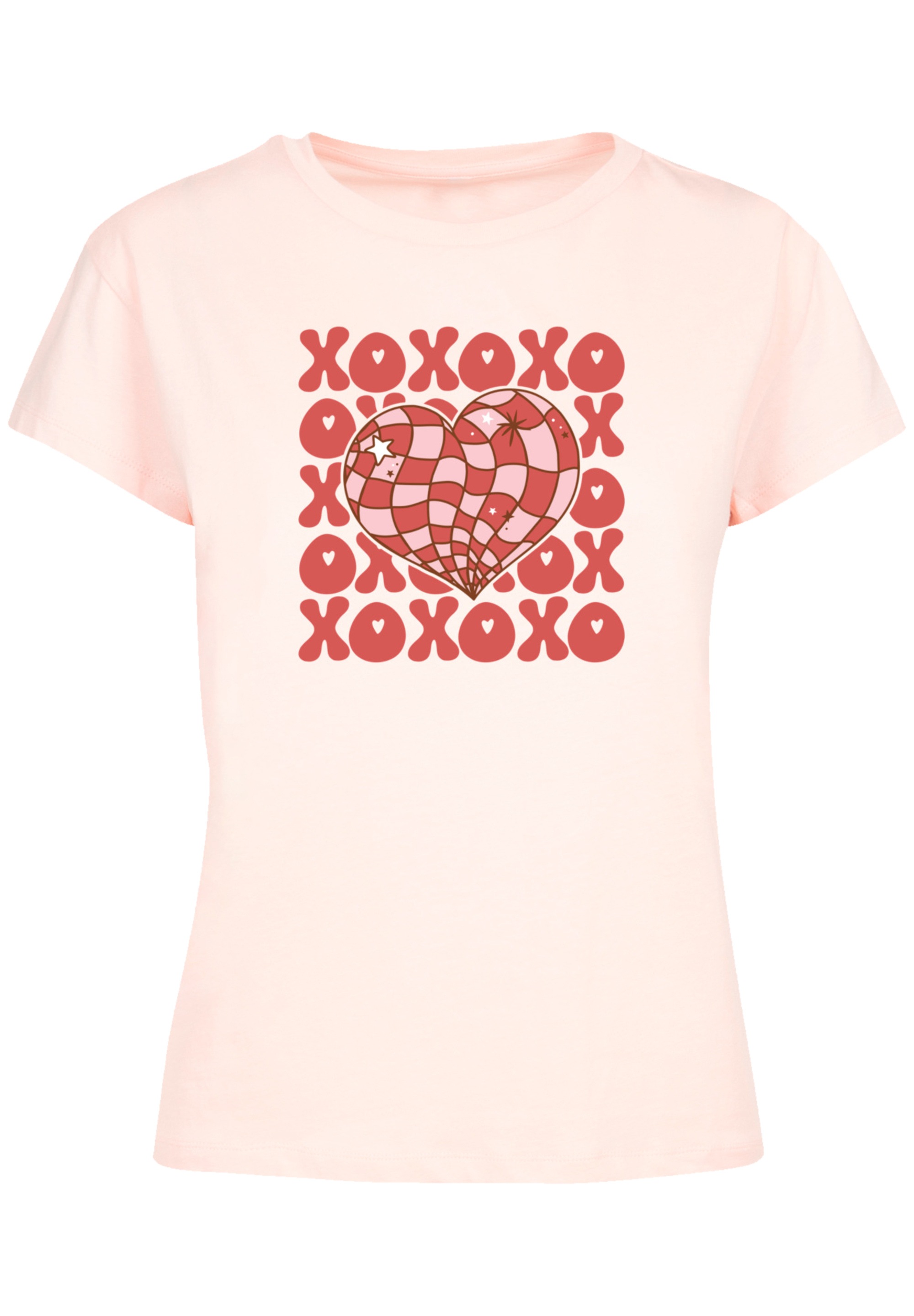 F4NT4STIC T-Shirt "XOXO Herz Love", Premium Qualität günstig online kaufen