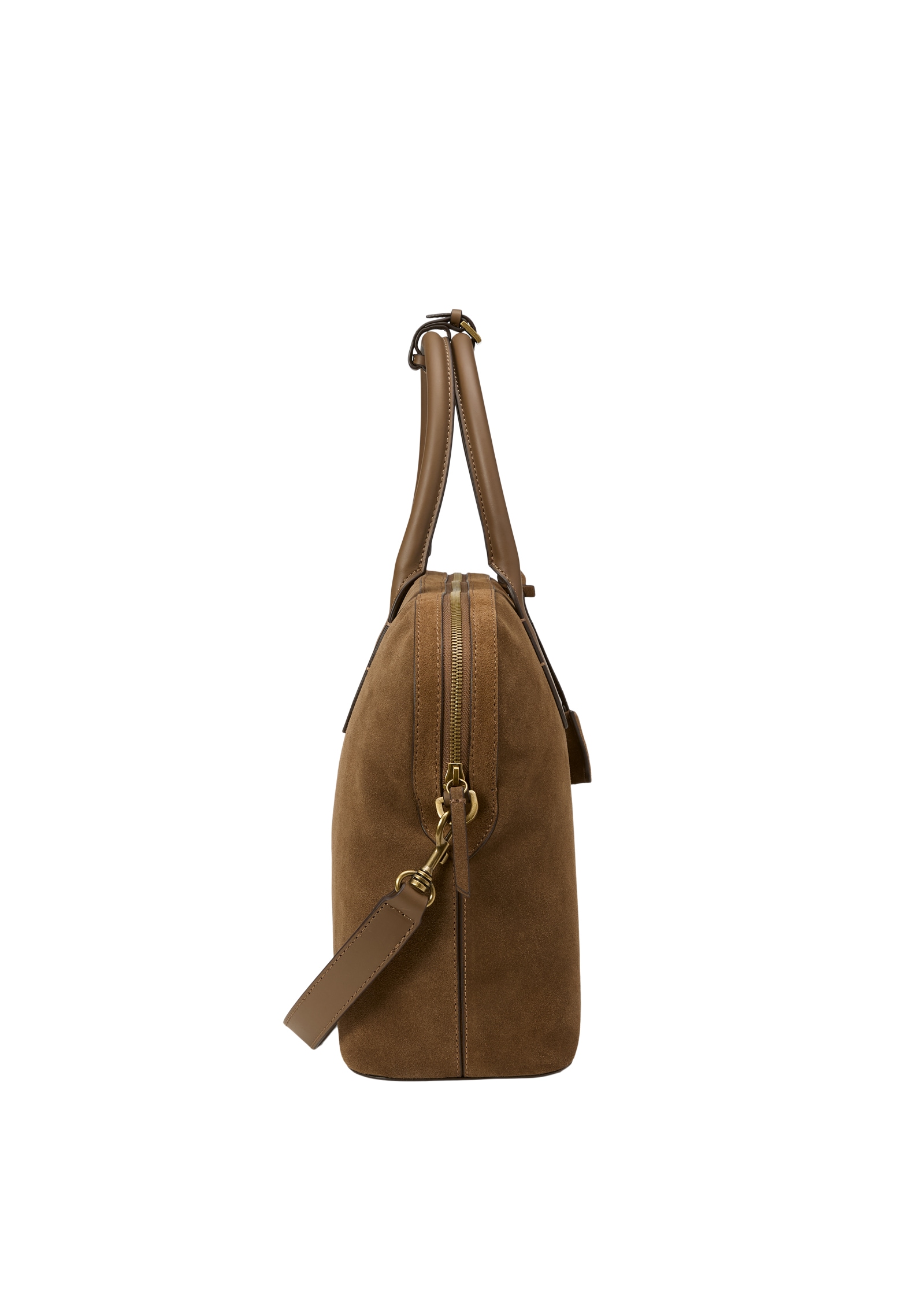 Marc O'Polo Accessories Shopper »Gaia« Henkeltasche Damen, Schultertasche mit abnehmbarem Lederanhänger