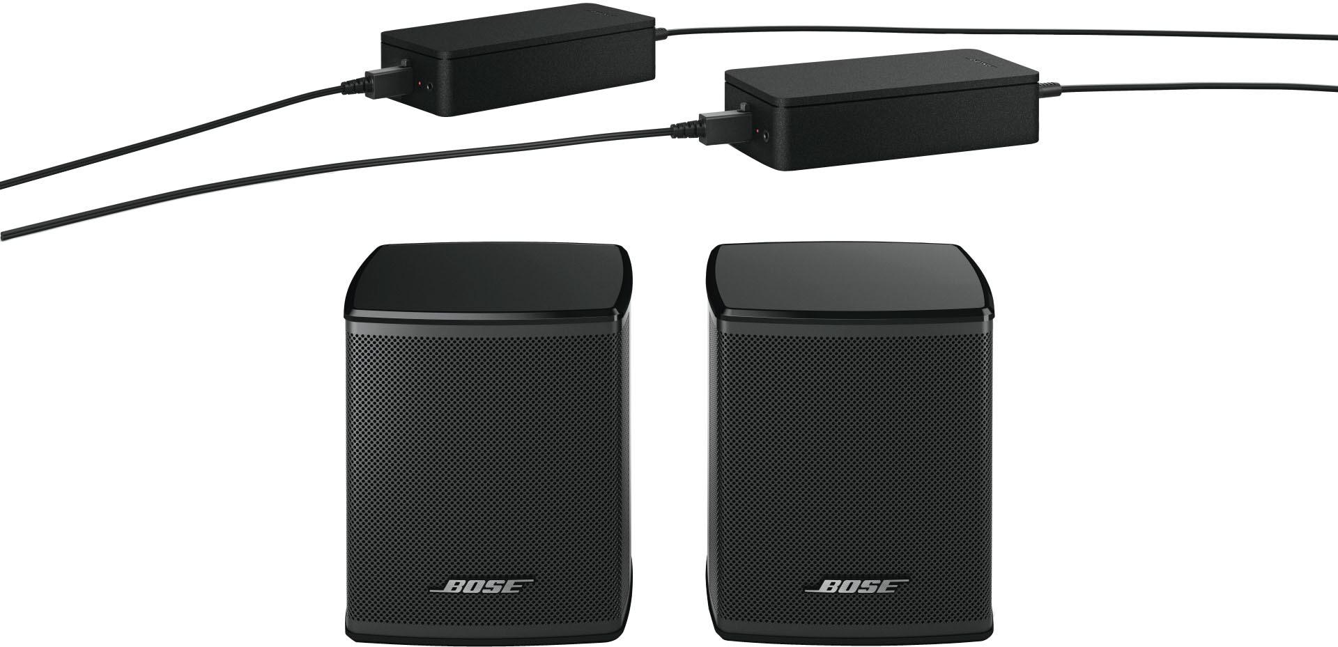 Bose Surround-Lautsprecher »Surround Speakers«, für Soundbar 600, 900 und ultra, kabelloser Home-Cinema-Sound