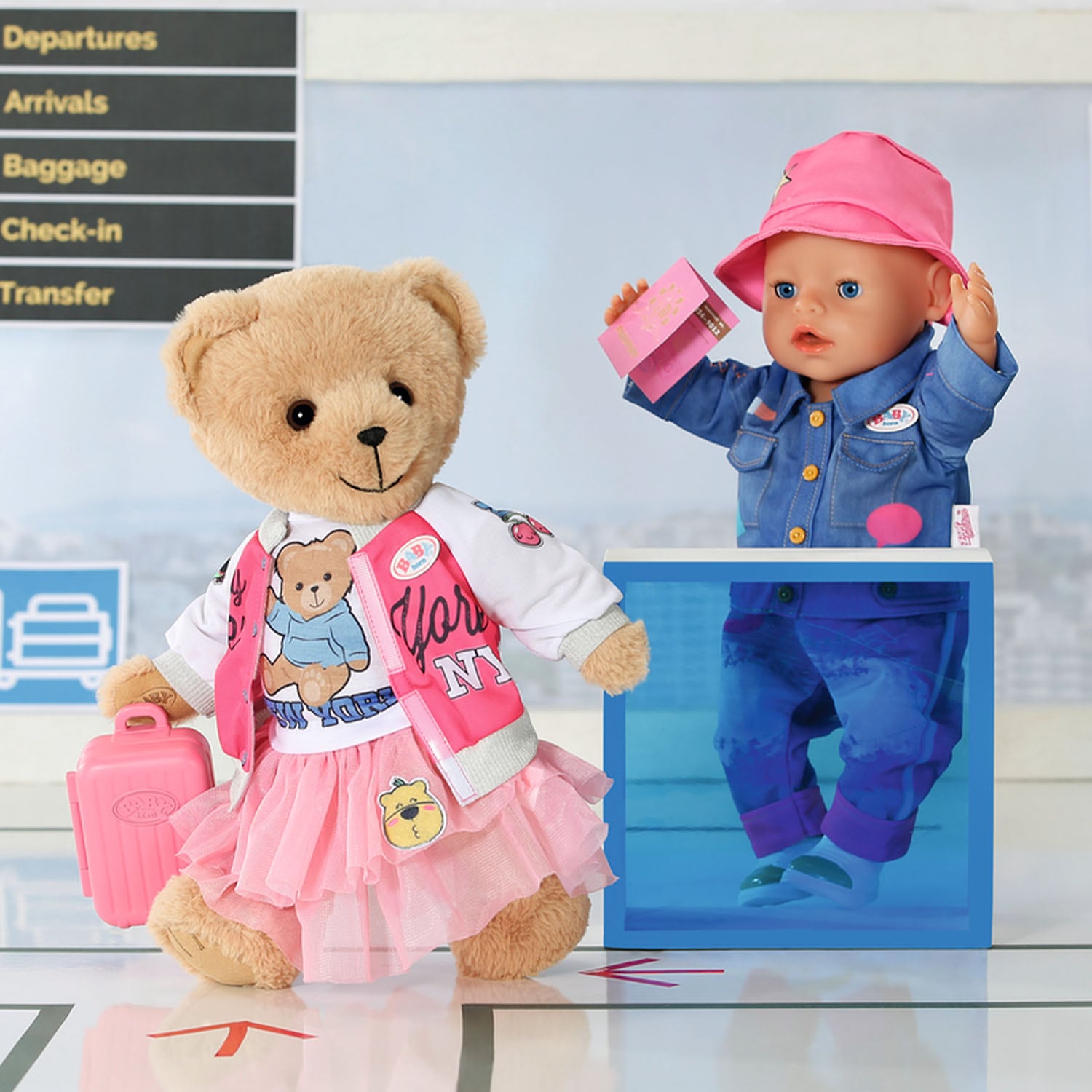 Baby Born Puppenkleidung »Reiseoutfit, 43cm«