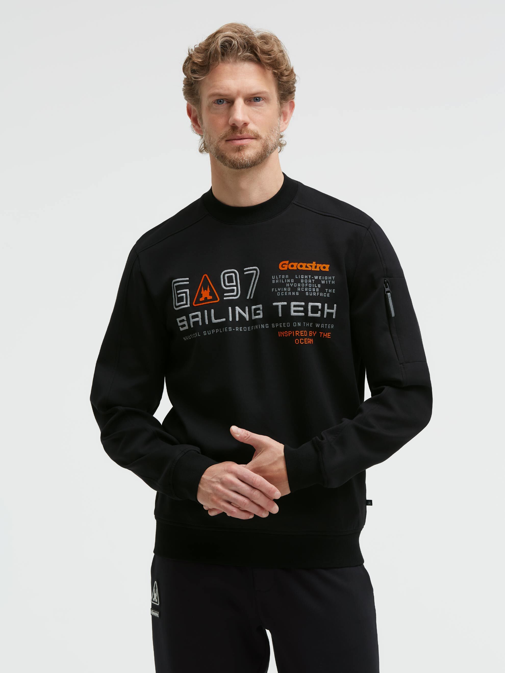 Gaastra Sweater, mit Ärmeltasche
