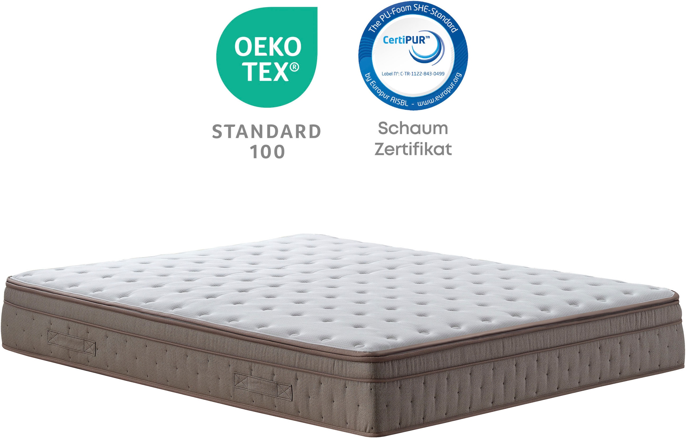 Yatas Bedding Taschenfederkernmatratze »Matratze Yatas Royal - waschbarer Matratzenbezug mit antistatischer Wirkung - hoher Liegekomfort dank Luxushöhe von 28 cm«, 28 cm hoch, (1 St.), optimale Körperunterstützung, schnelle Feuchtigkeitsverdunstung