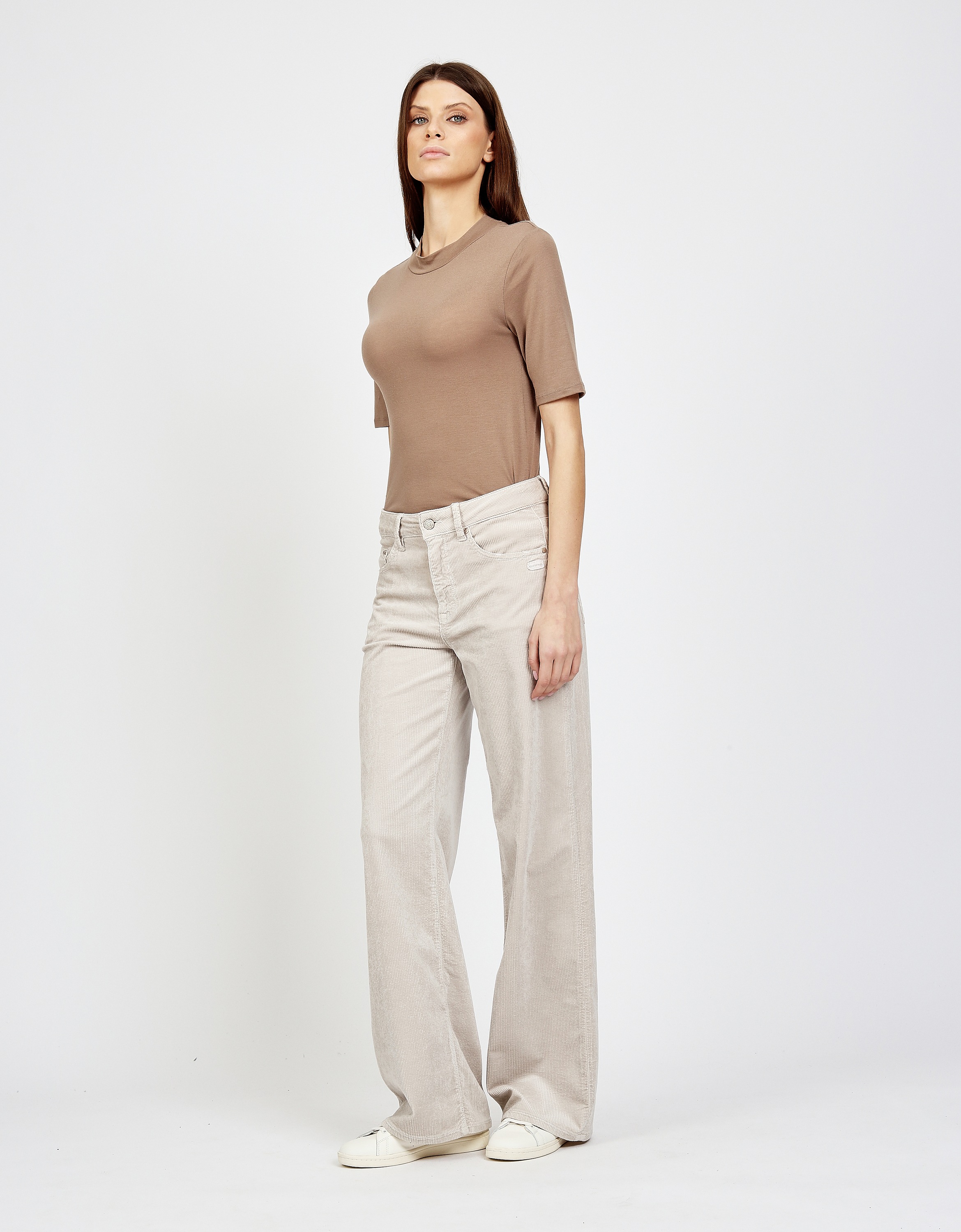 GANG Stoffhose "GANG Hosen Wide Fit 94CARLOTTA LONG" günstig online kaufen