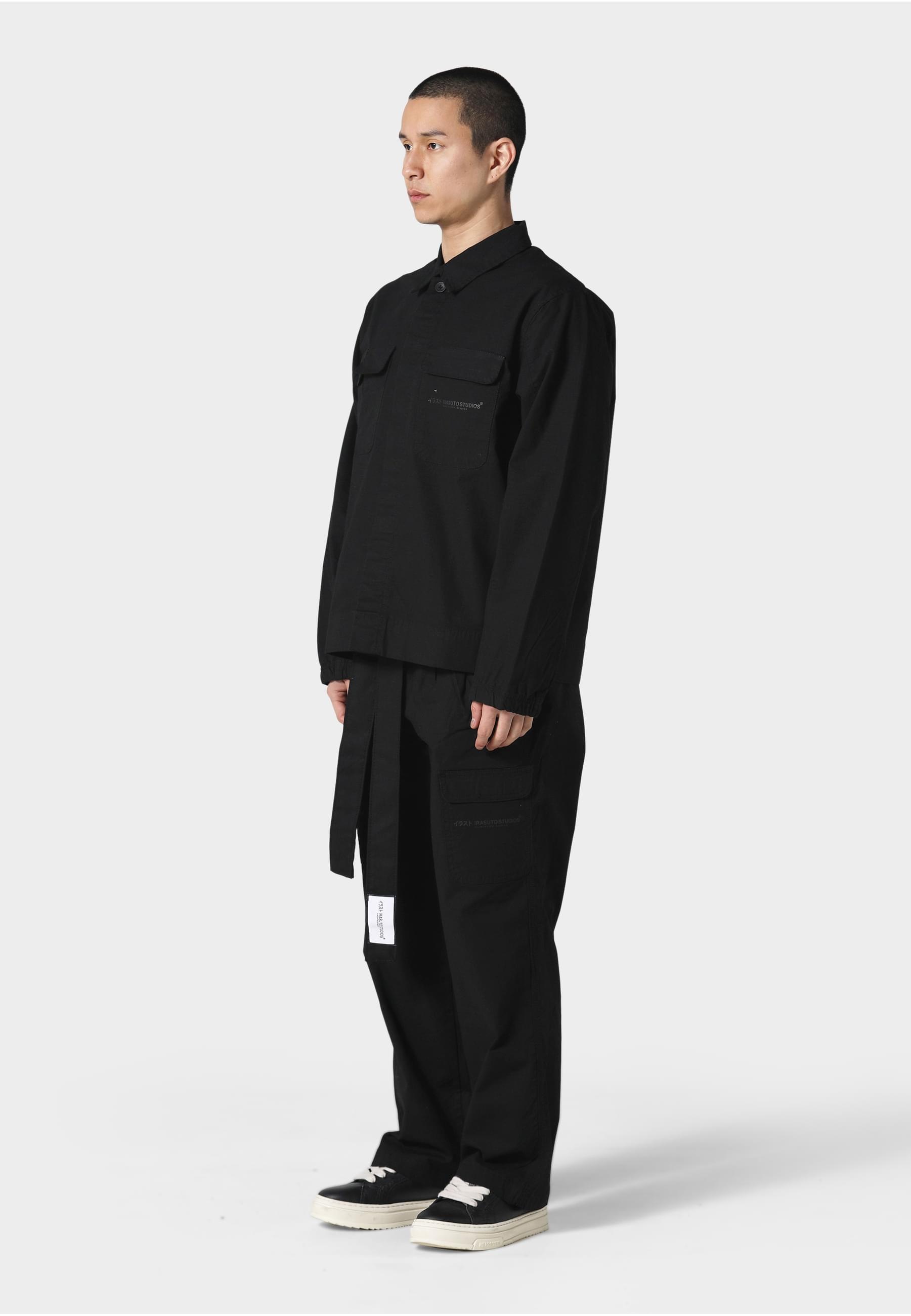 Irasuto Studios Allwetterjacke »Irasuto Studios RIP STOP COACH JACKET«, (1 St.), ohne Kapuze