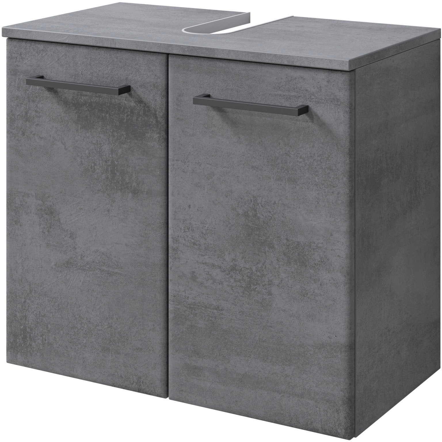 Saphir Badmöbel-Set »Quickset 945 4-teilig, Waschbeckenunterschrank und LED-Spiegelschrank«, (4 St.), Unterschrank, Hängeschrank, 7 Türen, 2 Schubladen, inkl. Türdämpfer