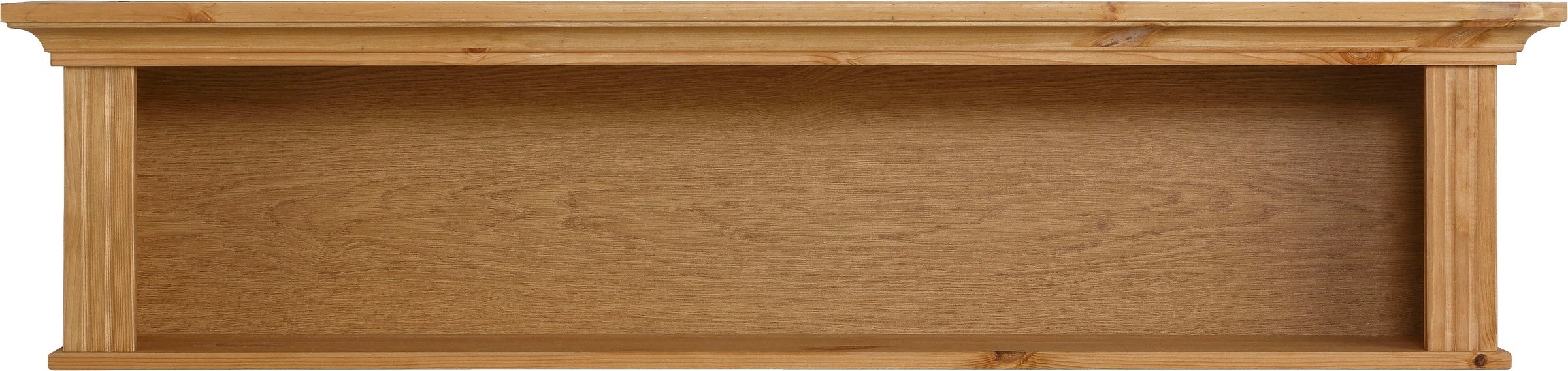 OTTO home Wandregal "Teresa, Regal, Wandboard" Maße (B/T/H): 120/23/26 cm, Breite 120 cm, aus massiver Kiefer, FSC-zertifiziert