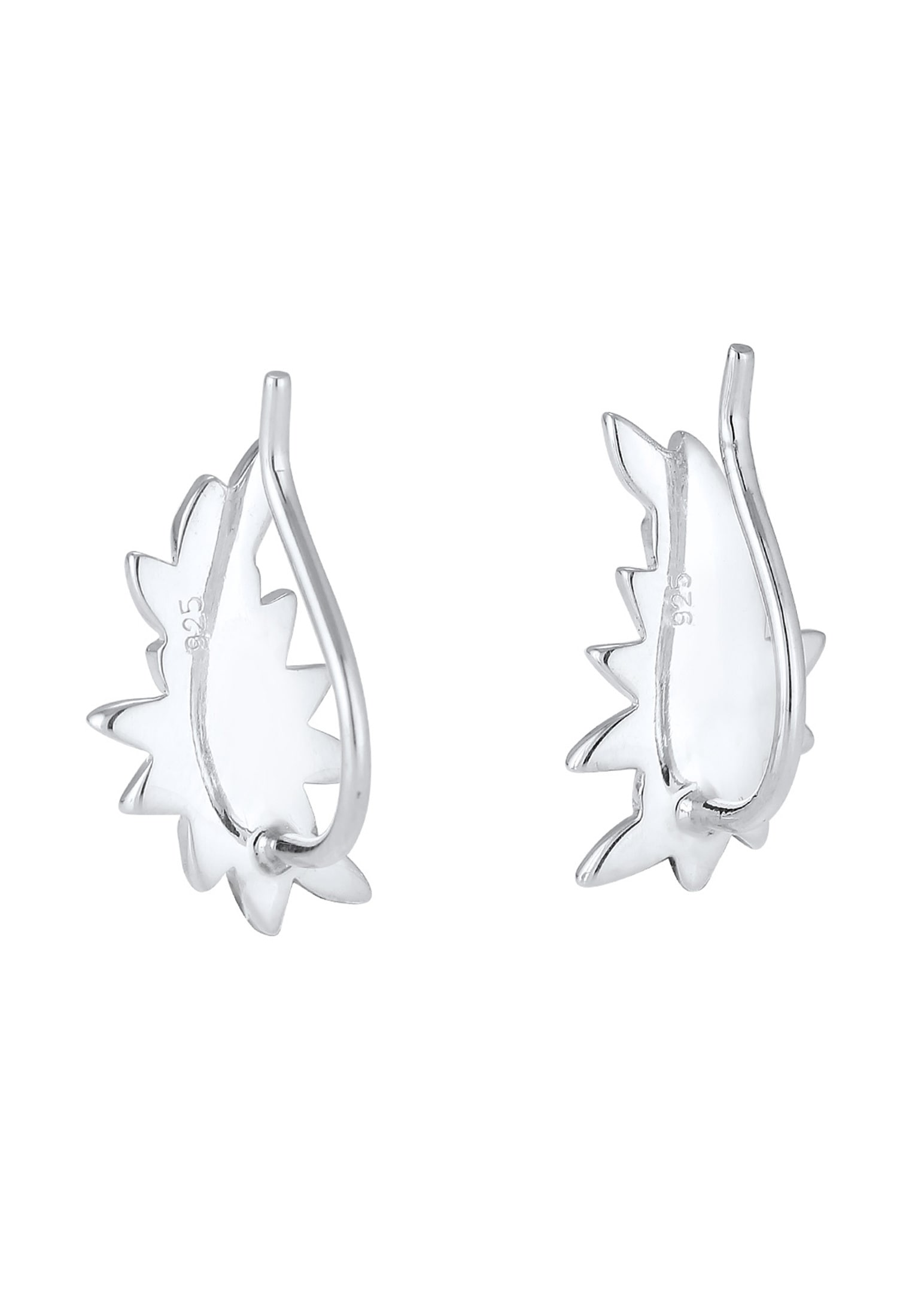 Elli Premium Paar Ohrstecker »Earcuff Kristalle 925 Silber«