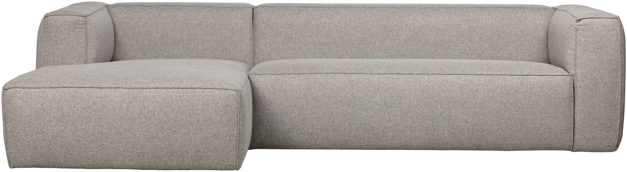 WOOOD Ecksofa »Bean Links Incl. Kissens Light Grey«