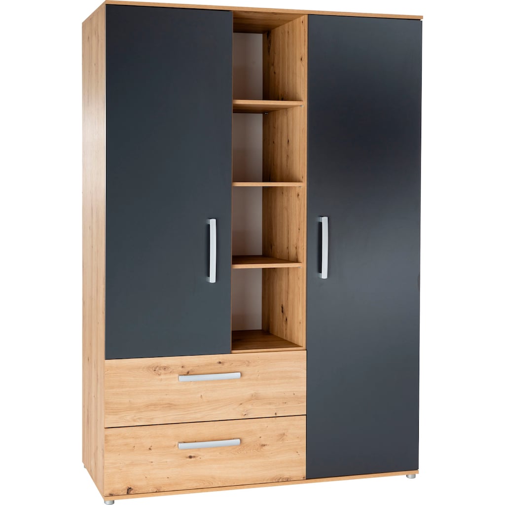 arthur berndt Jugendzimmer-Set »Alessio«, (Set, 3 St., Bett und Kleiderschrank)