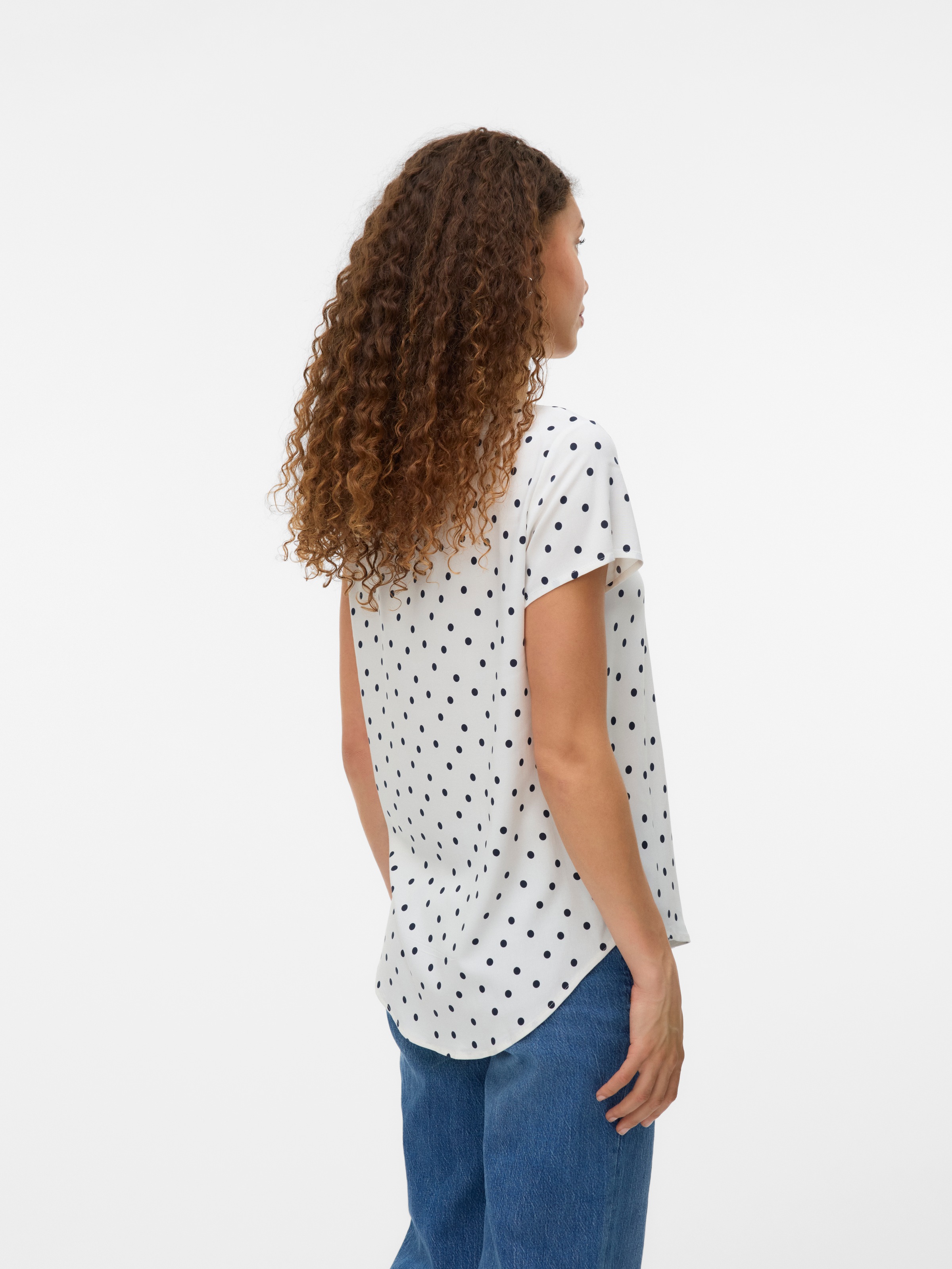 Vero Moda Shirtbluse "VMBELLA SS TOP AOP WVN GA" günstig online kaufen