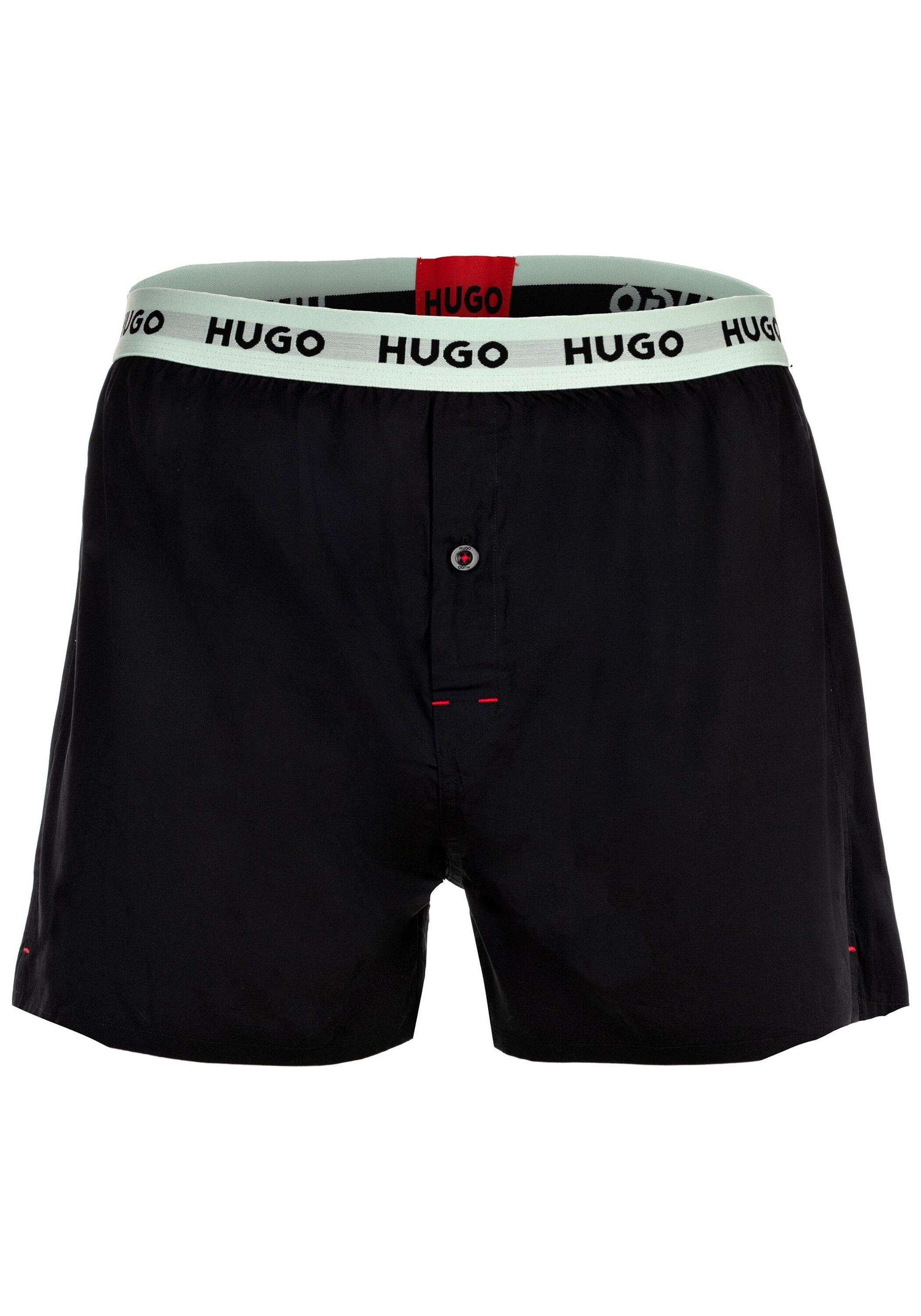 HUGO Boxershorts "Web-Boxershorts Woven Boxer Triplet 3er Pack" günstig online kaufen