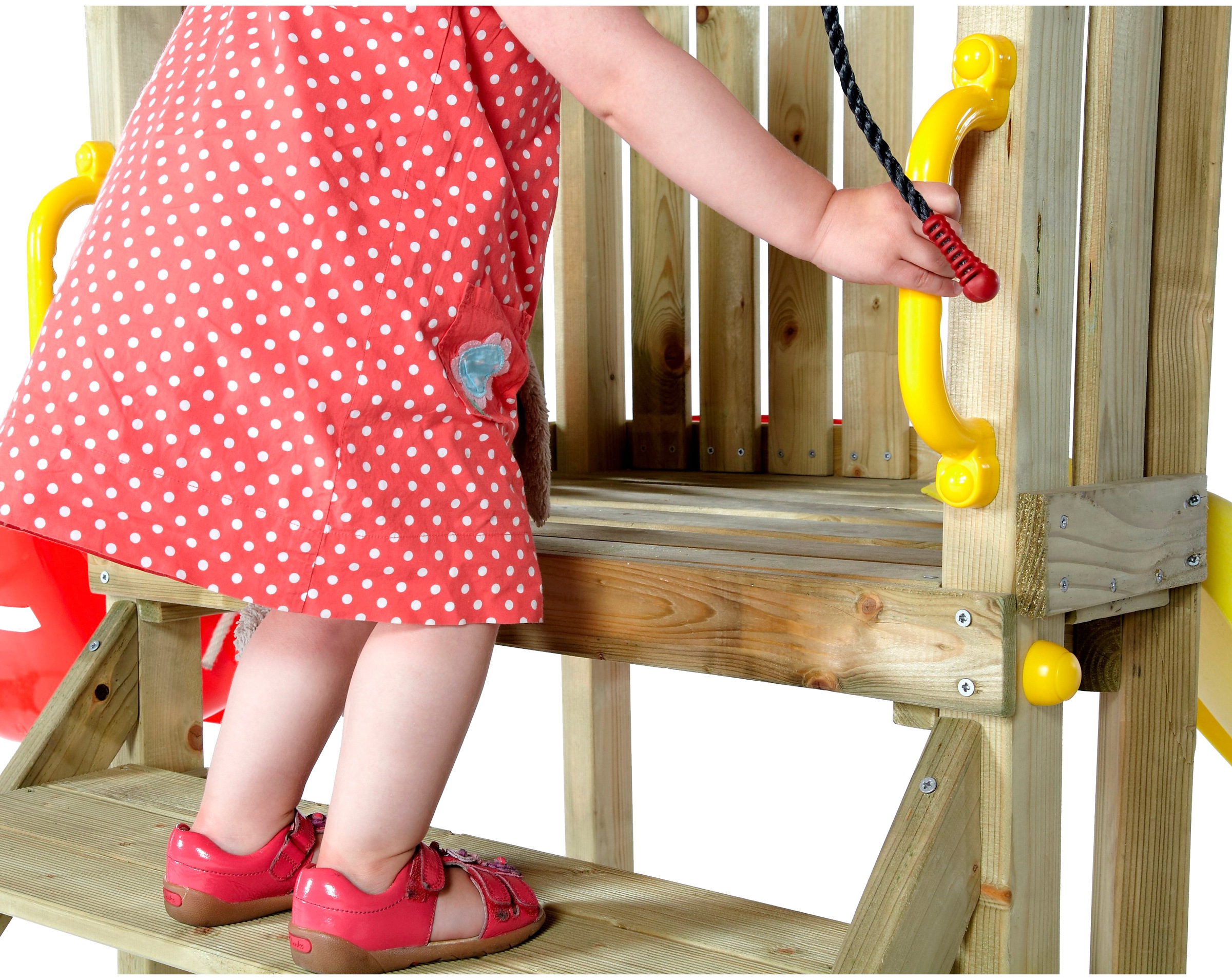 plum Spielturm »Kleinkinder Turm mit Babyschaukel«, BxLxH: 162x244x123 cm