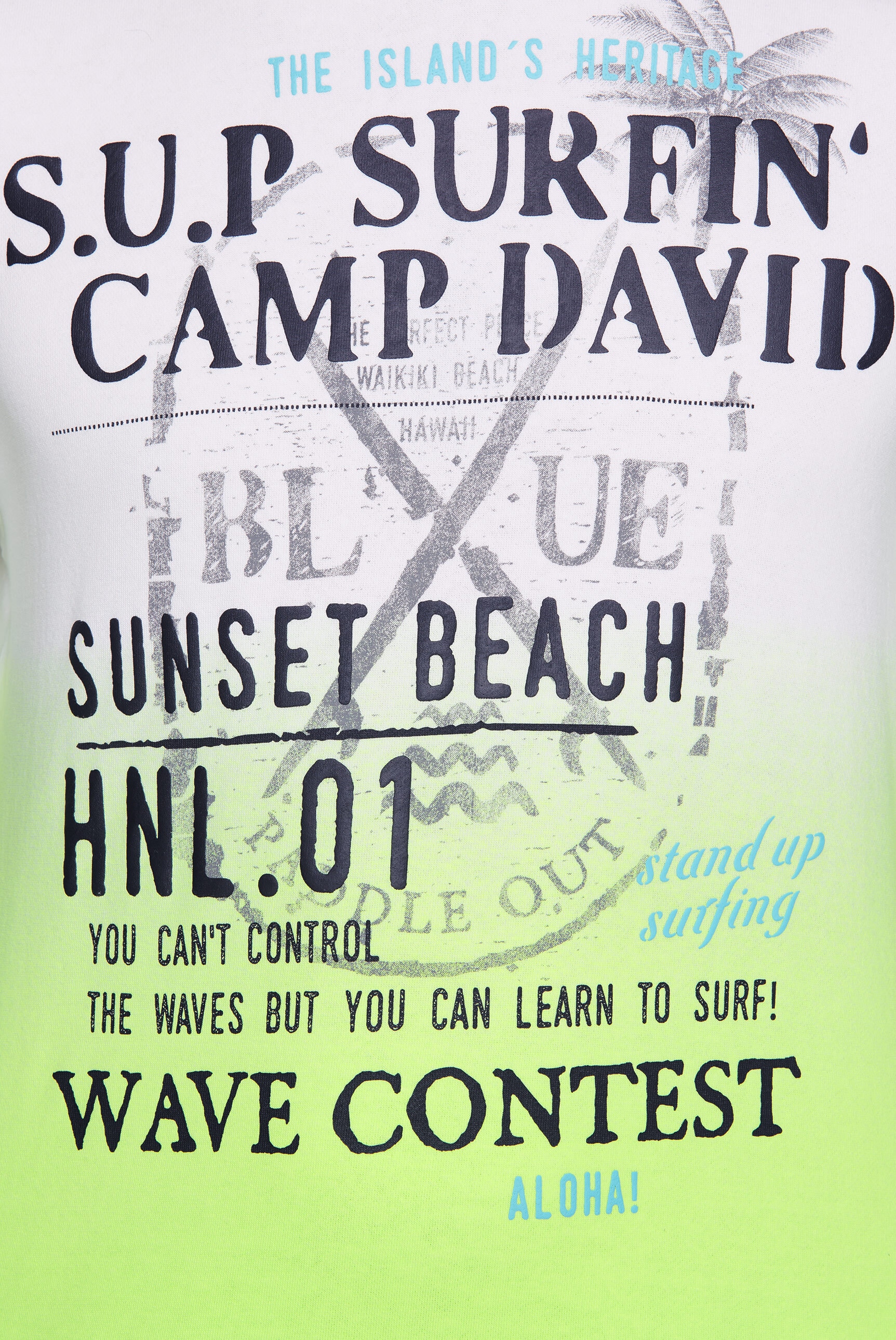 CAMP DAVID Kapuzensweatshirt, mit Farbverlauf
