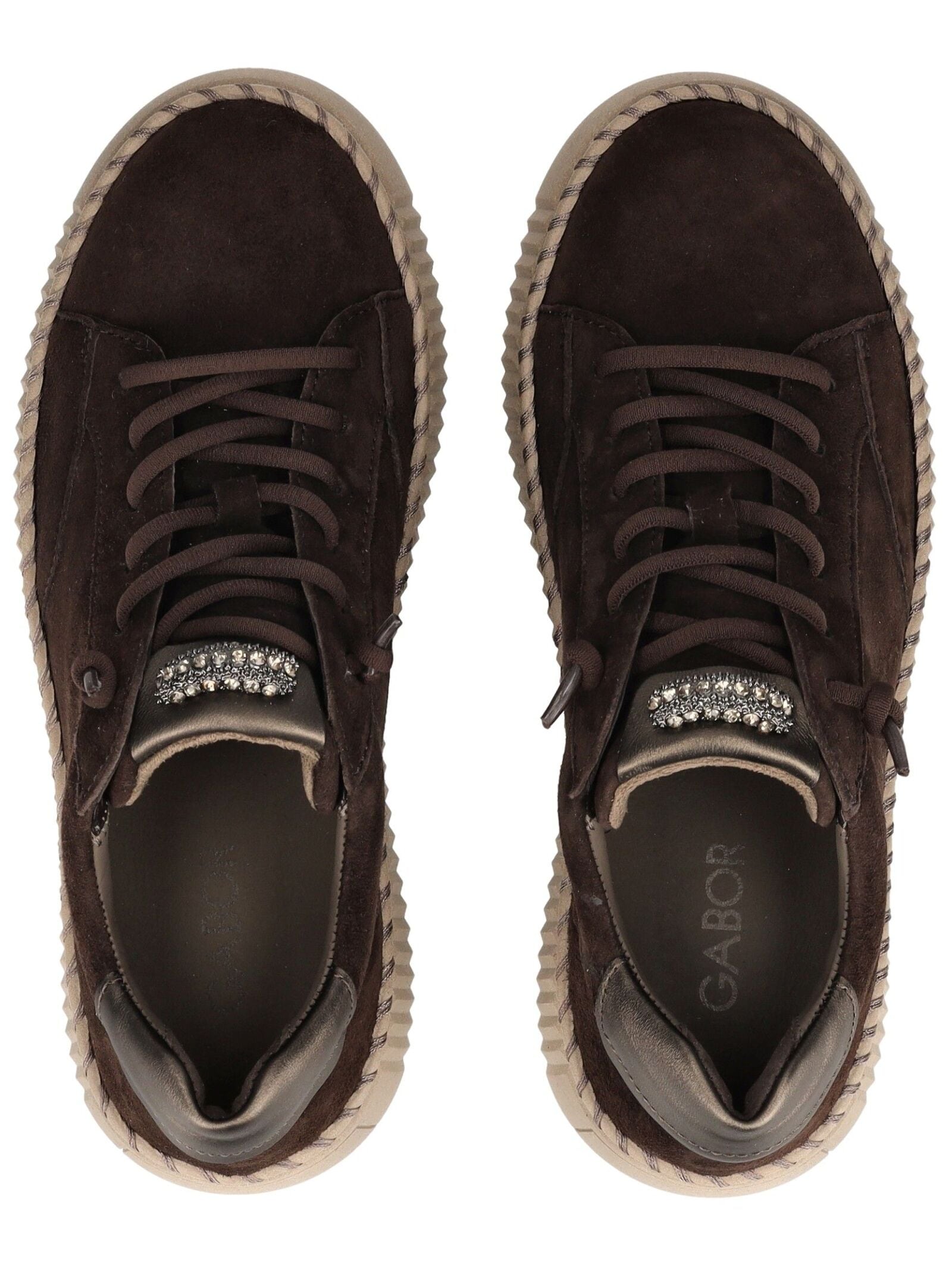 Gabor Plateausneaker »Gabor Sneaker Veloursleder«