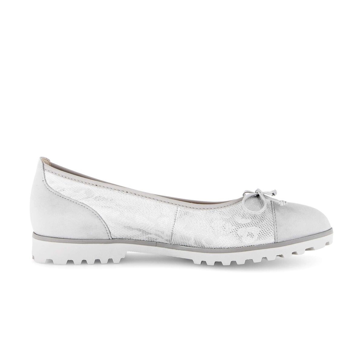 Gabor Sportliche Ballerina Silver 38.5 2