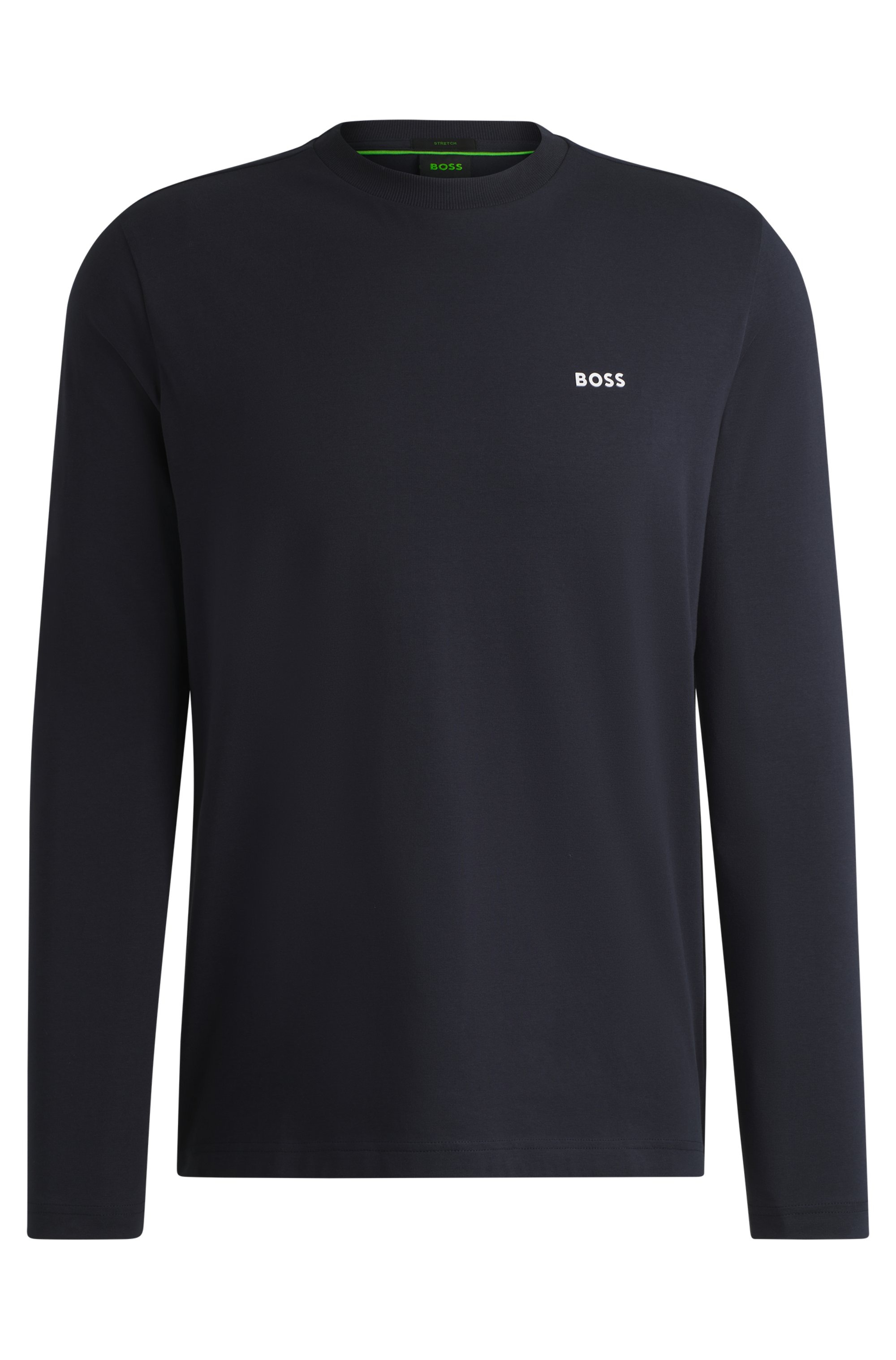 BOSS GREEN Langarmshirt »Tee Long«, mit Rundhalsausschnitt