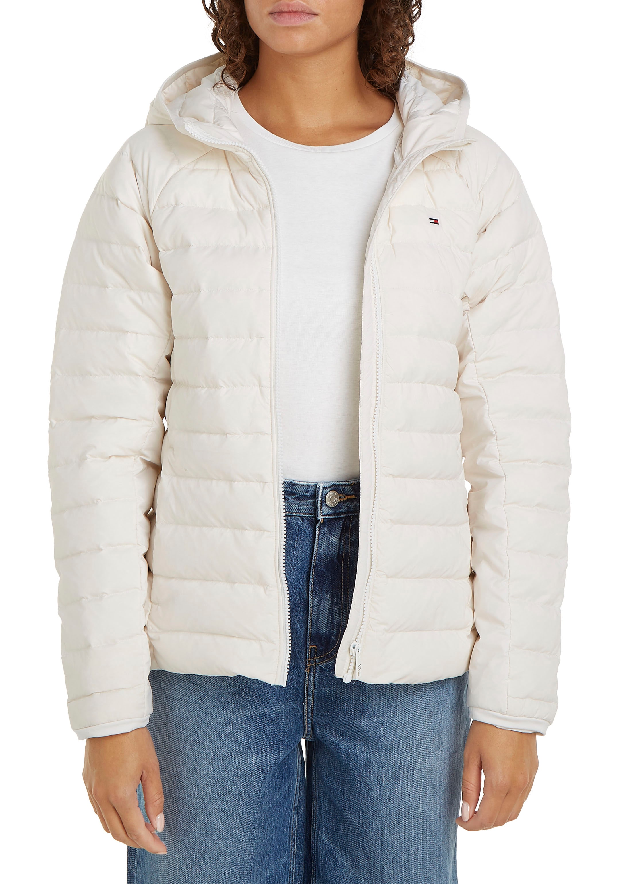 Tommy Hilfiger Steppjacke "SPORTY LW DOWN JACKET", mit Kapuze, mit leichter günstig online kaufen