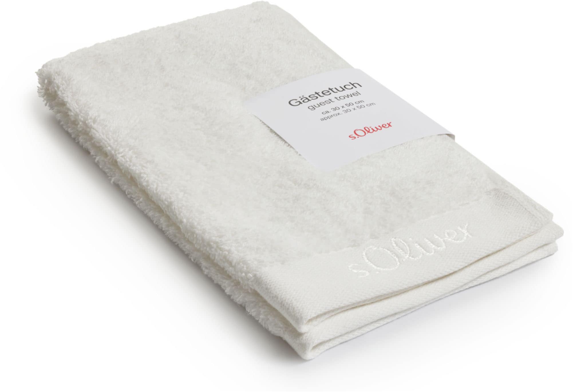s.Oliver Gästehandtuch »s.Oliver, Premium Qualität, 600 gr/m², auch als Sets erhältlich«, (1 St., Gästehandtuch 30 x 50 cm), große Farbauswahl, auch als Duschtuch, Waschhandschuh, Handtuch