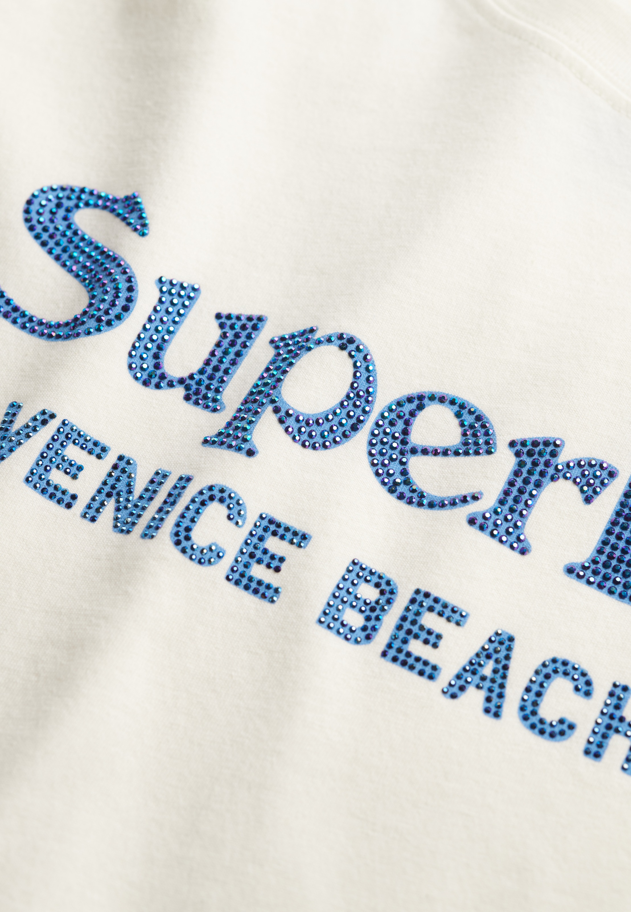 Superdry Kurzarmshirt »VENUE METALLIC RELAXED TEE«