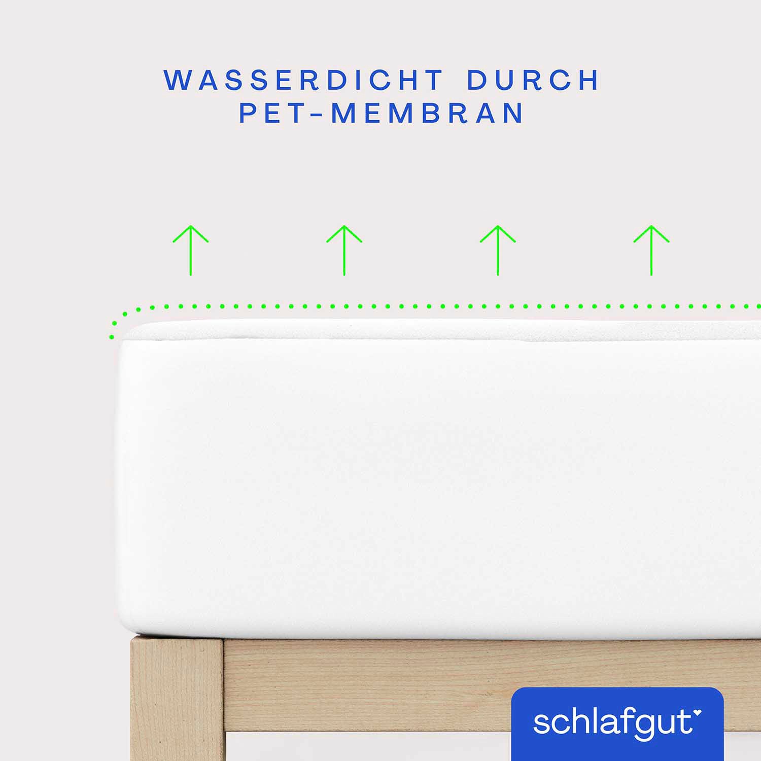 Schlafgut Matratzenauflage "Baselayer Matratzenschutz Pro" wasserundurchläs günstig online kaufen