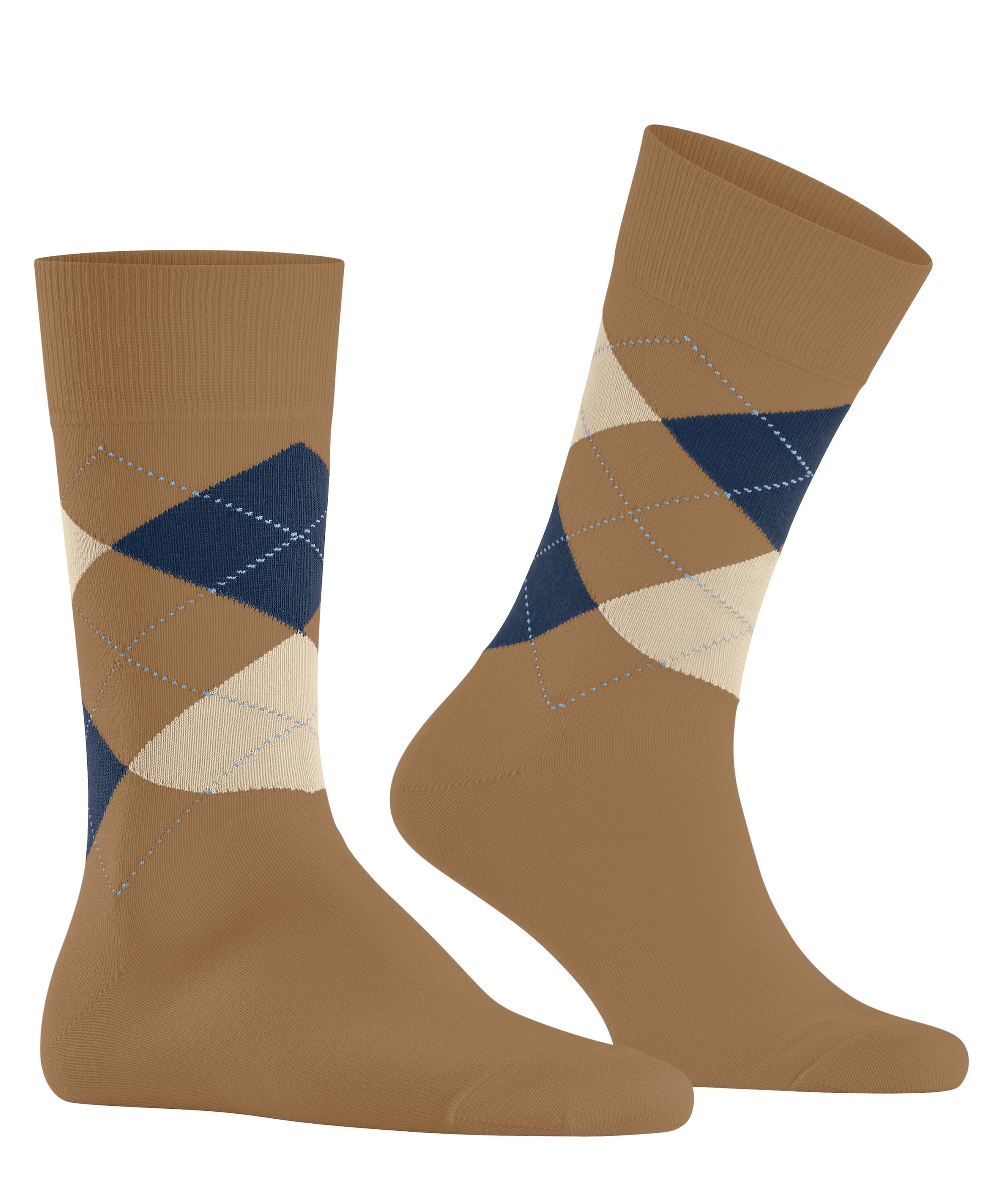 Burlington Socken »King« verstärkt, hochwertig, dünn, kariert
