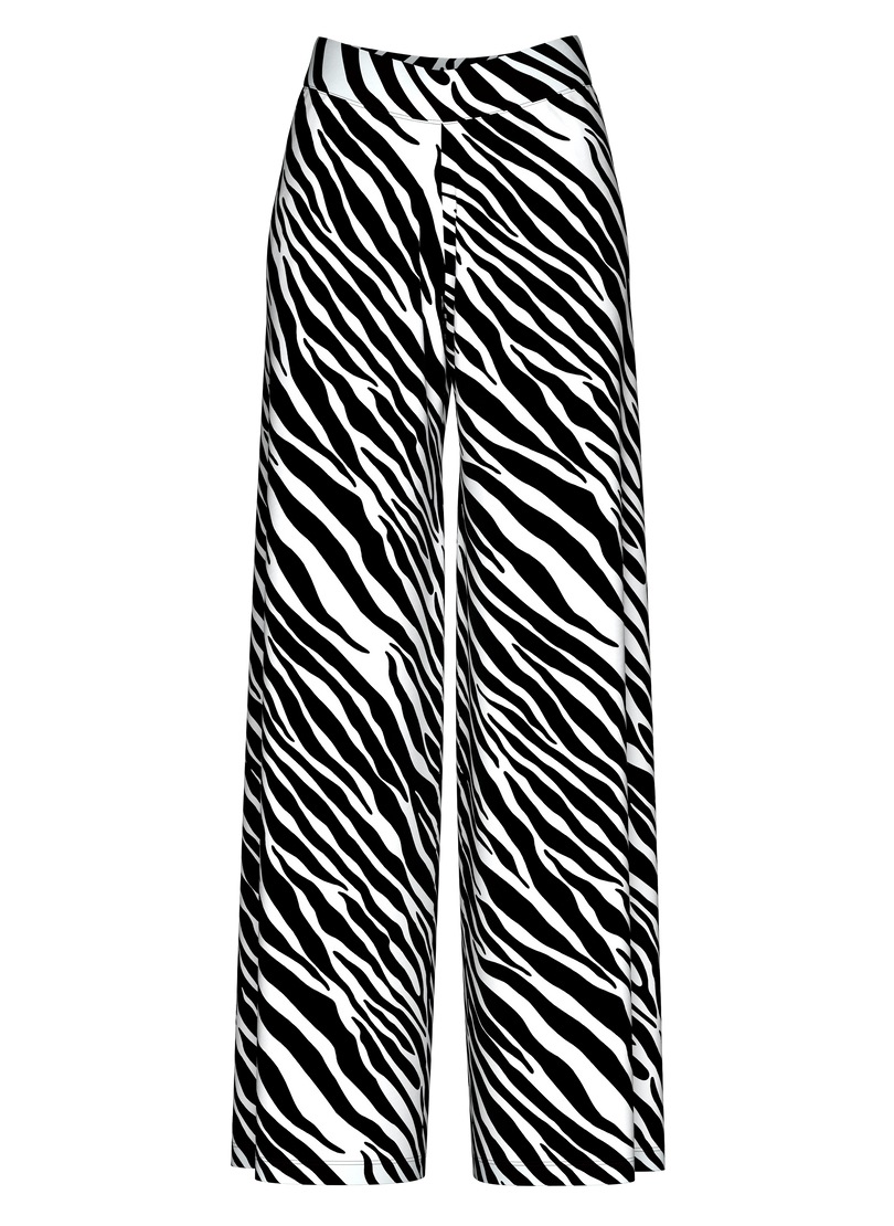 Trigema Jerseyhose "TRIGEMA Hüfthose mit Allover-Zebramuster", (1 tlg.) günstig online kaufen