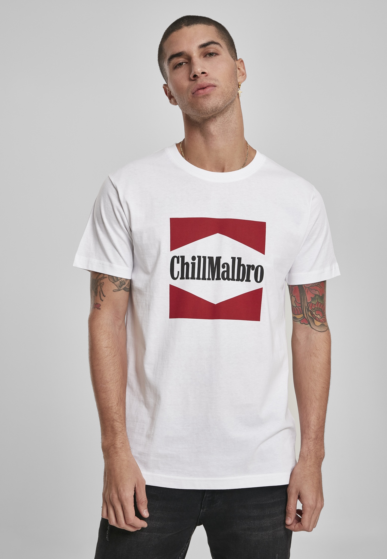 MisterTee T-Shirt "MisterTee Herren Chillmalbro Tee" 1 Stk. tlg. günstig online kaufen