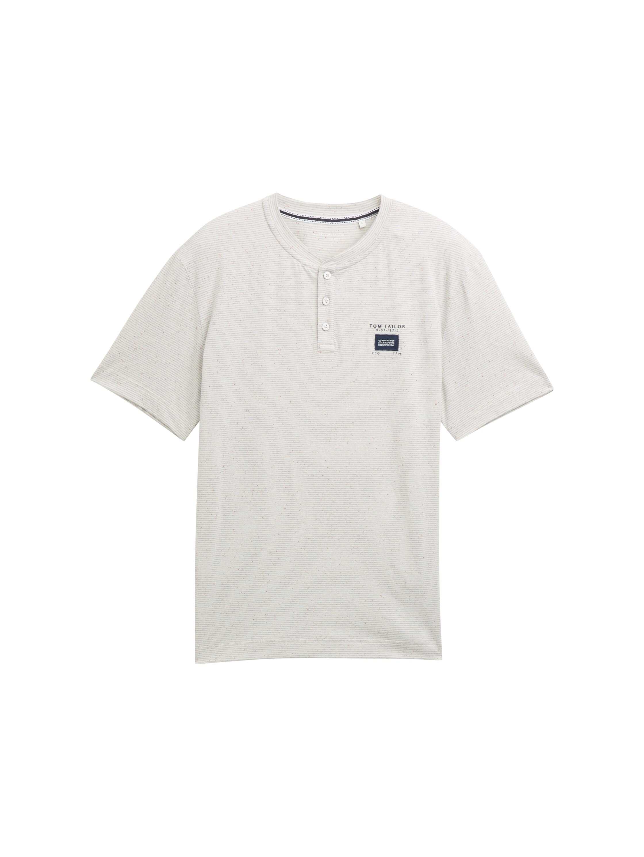 TOM TAILOR Henleyshirt, mit Logo-Label günstig online kaufen