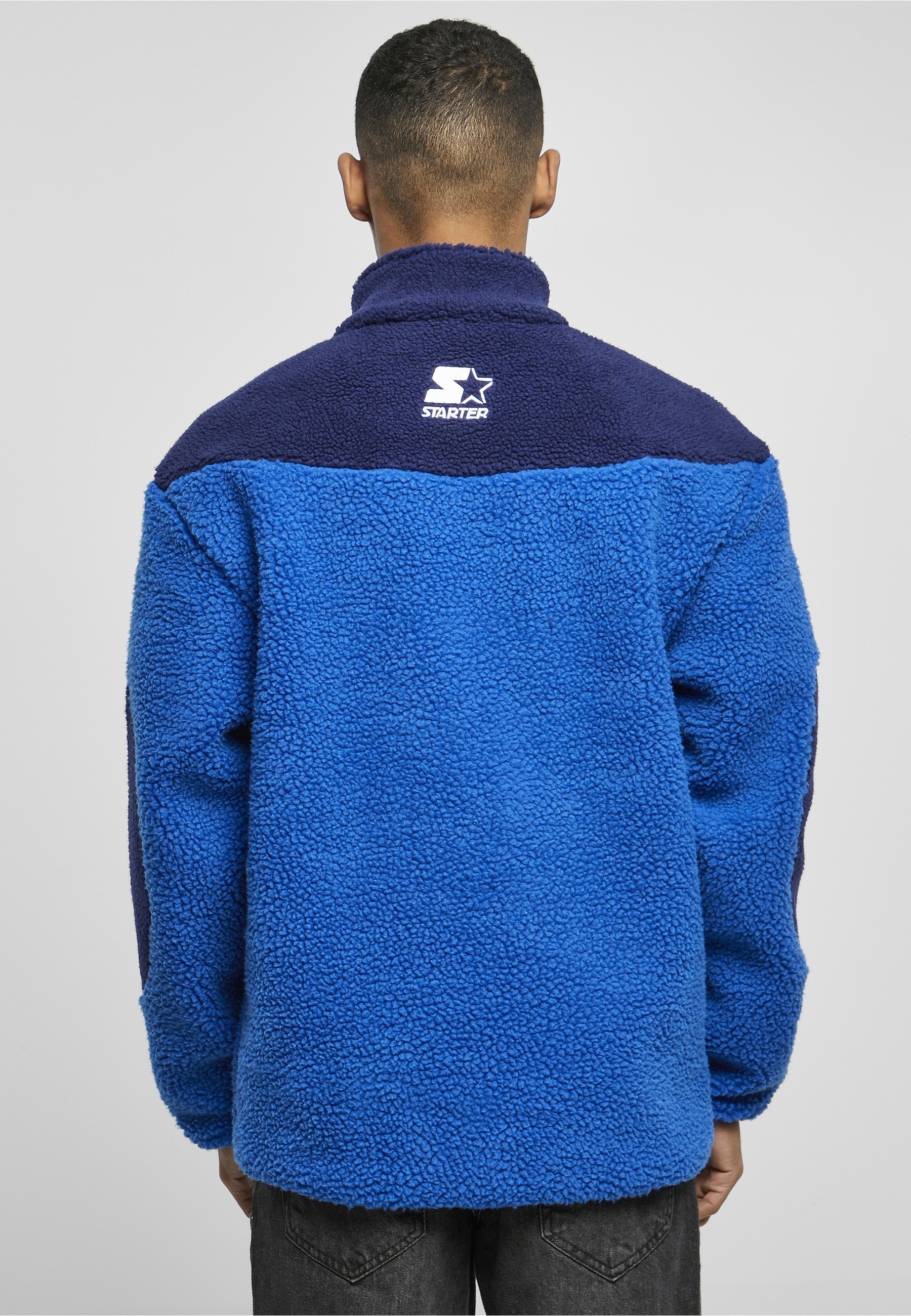 Starter Black Label Winterjacke »Starter Black Label Herren Starter Sherpa Fleece Jacket« 1 Stk. tlg. ohne Kapuze