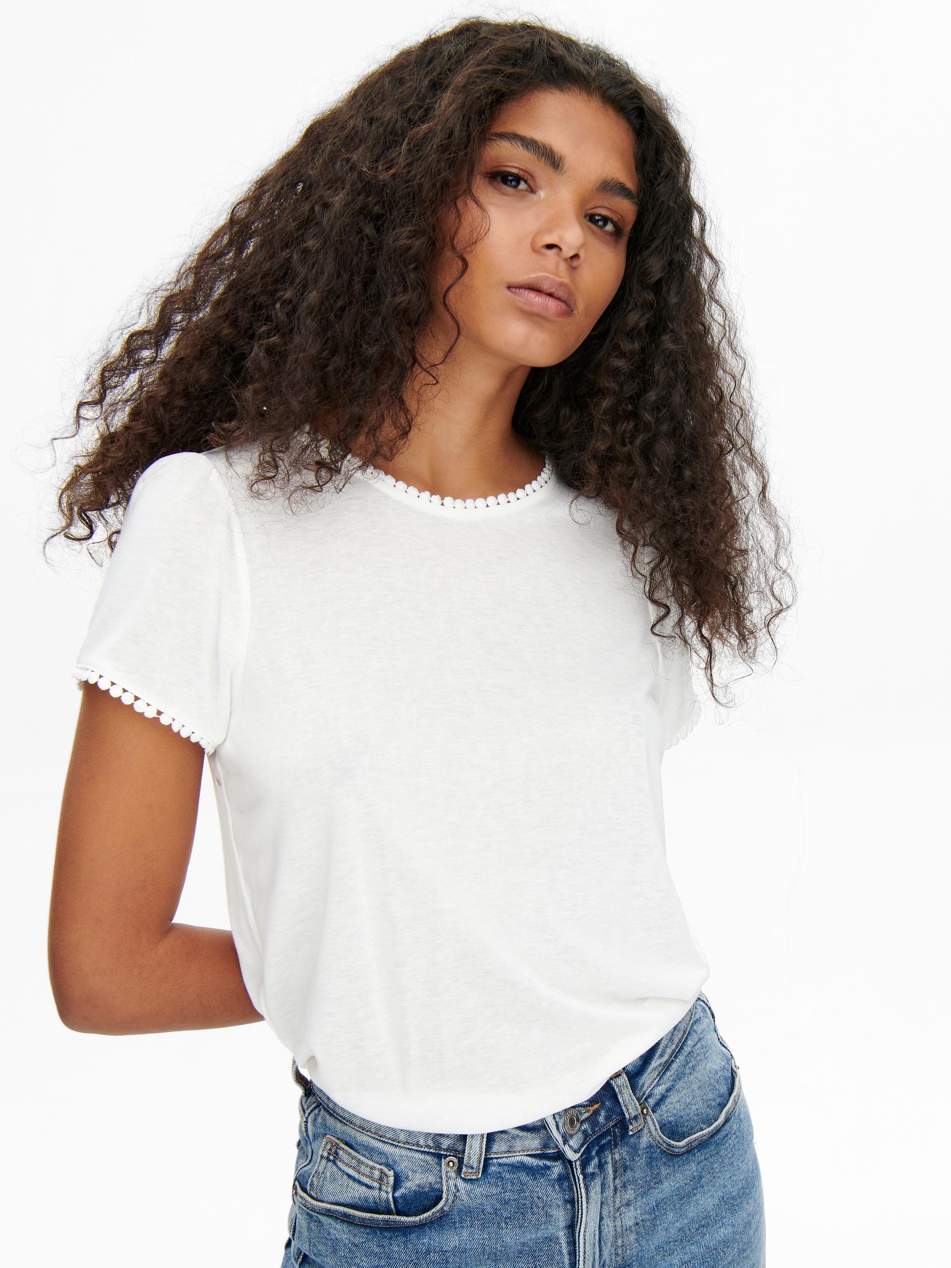 ONLY Kurzarmshirt »ONLARIANA S/S TOP CS JRS«
