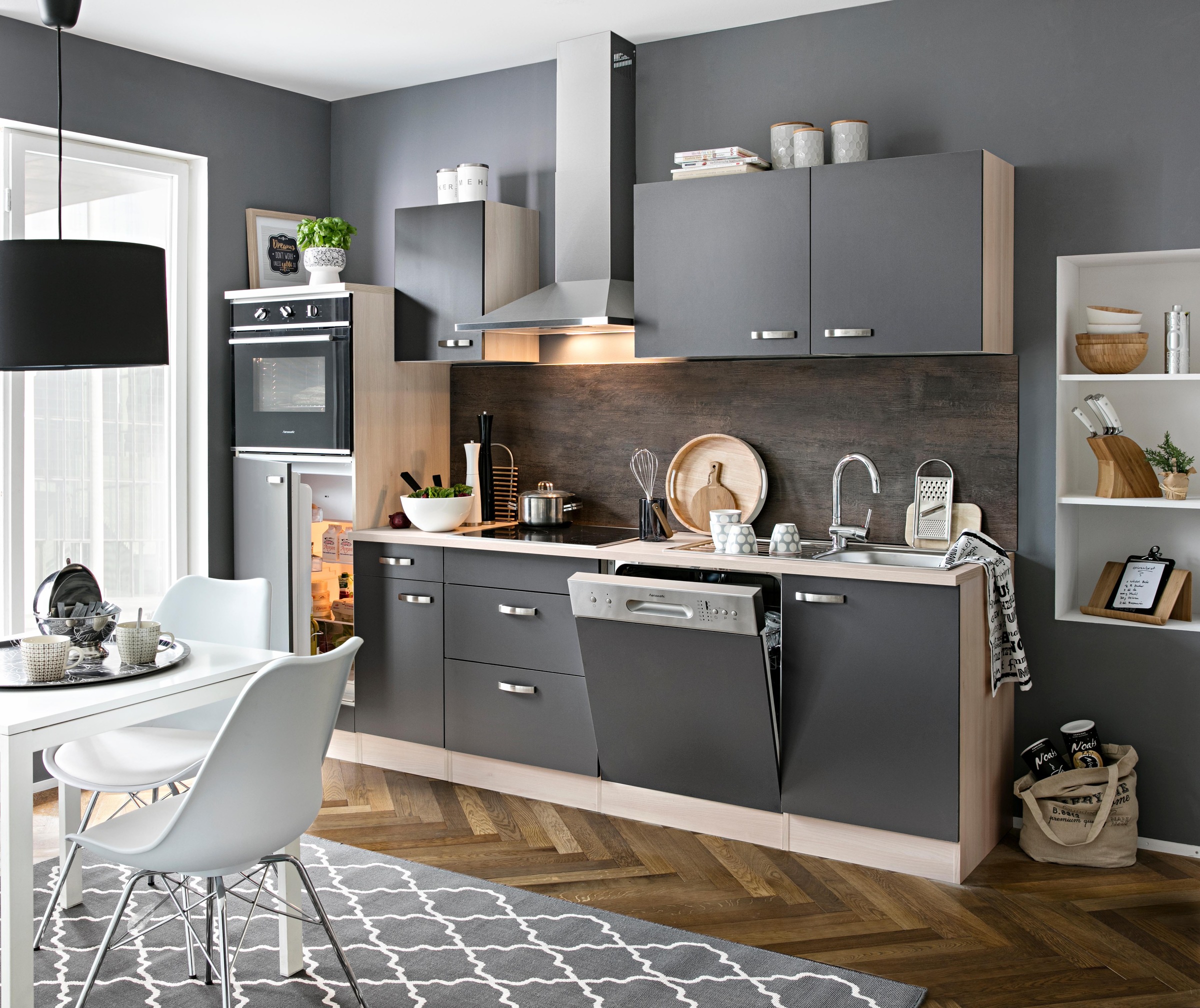 Thumbnail - OPTIFIT Hängeschrank "Faro", mit Metallgriff, Breite 50 cm