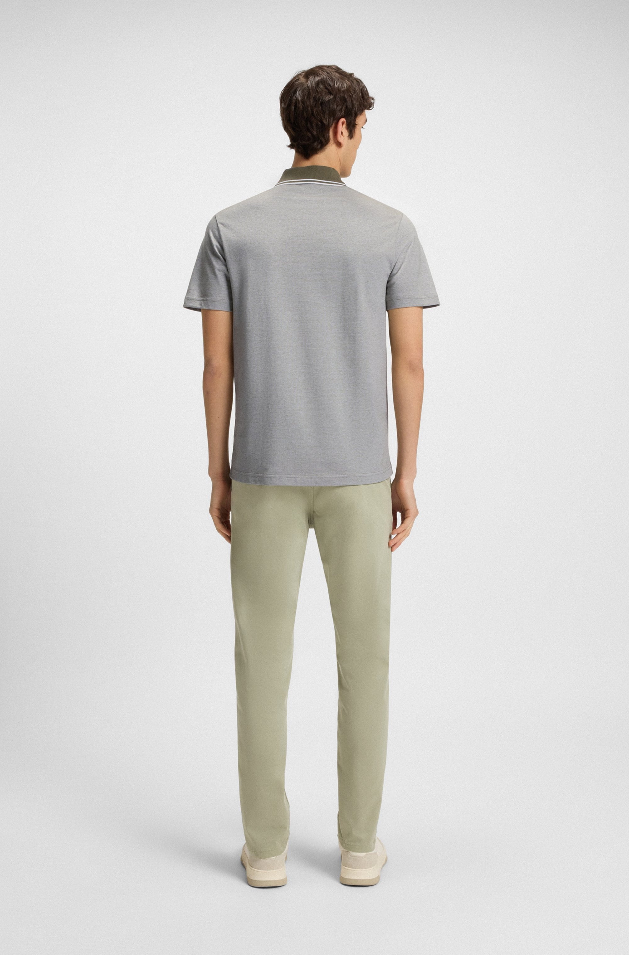 BOSS ORANGE Poloshirt »PeoxfordNew«, mit Polokragen
