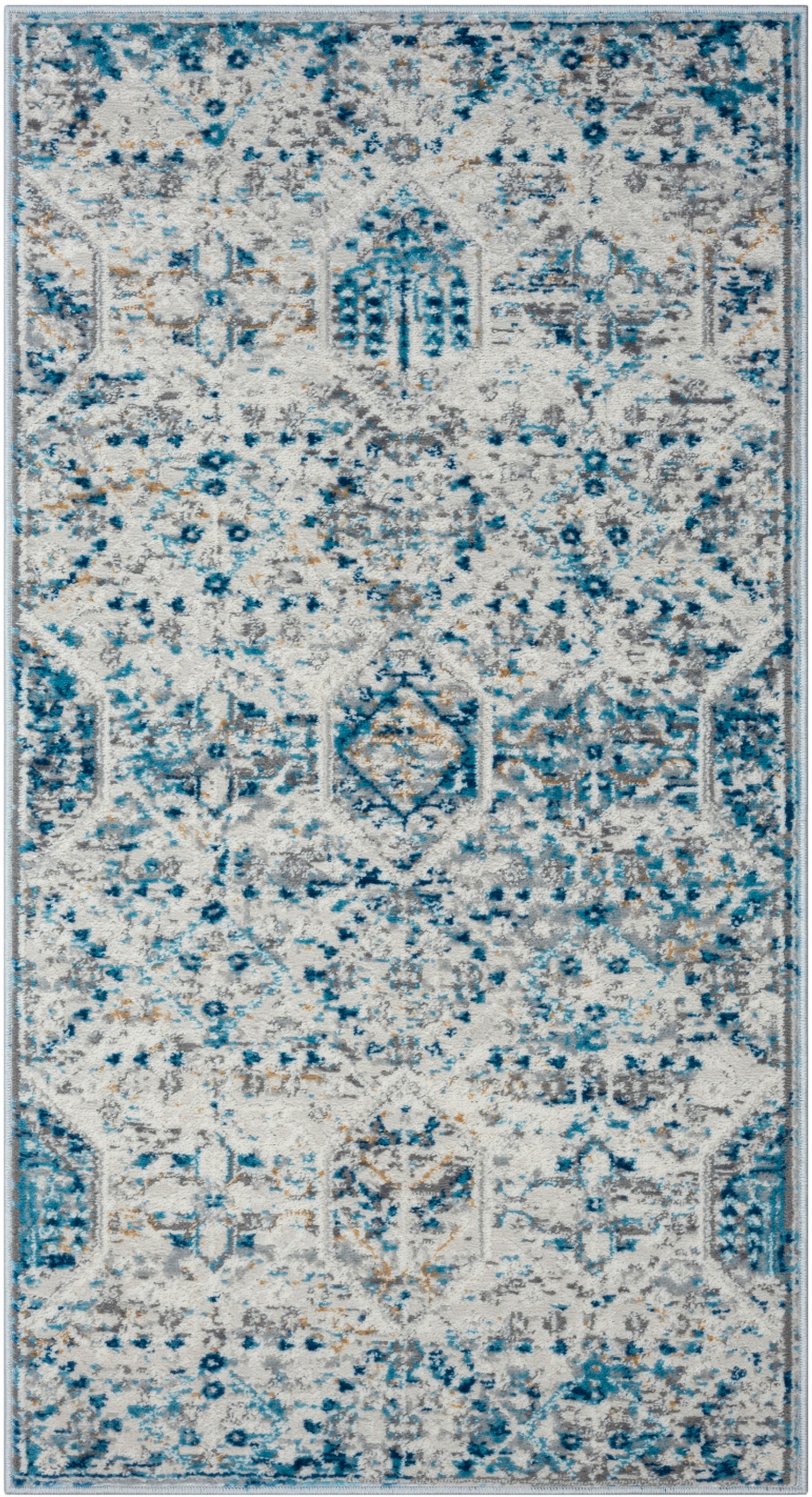 Myflair Möbel & Accessoires Teppich »My Heriz 2«, rechteckig, 8 mm Höhe, Kurzflor, klassisches Orient Design, besonders weich durch Microfaser