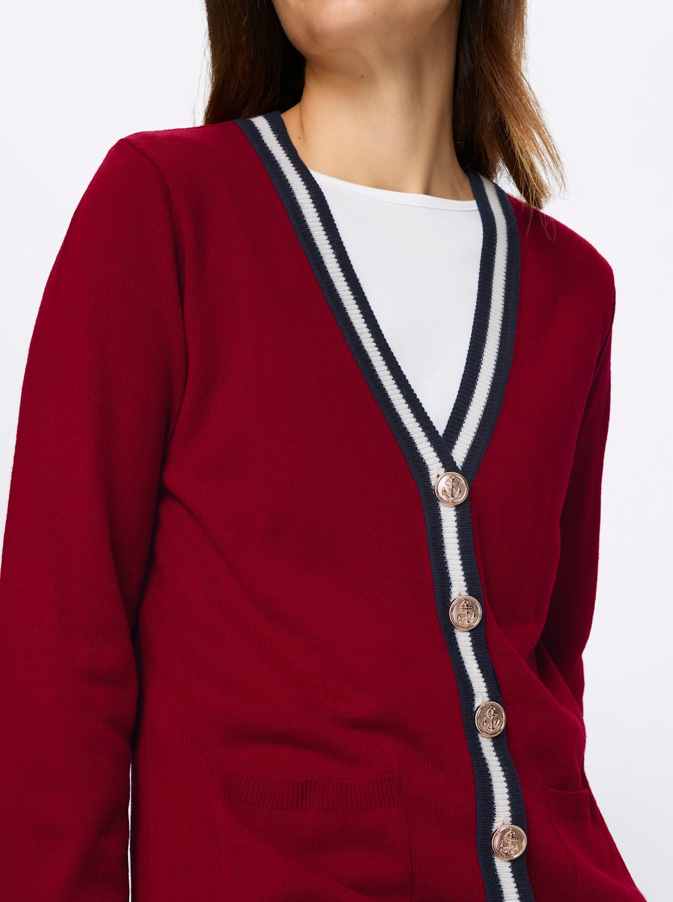 Classic Basics Strickjacke