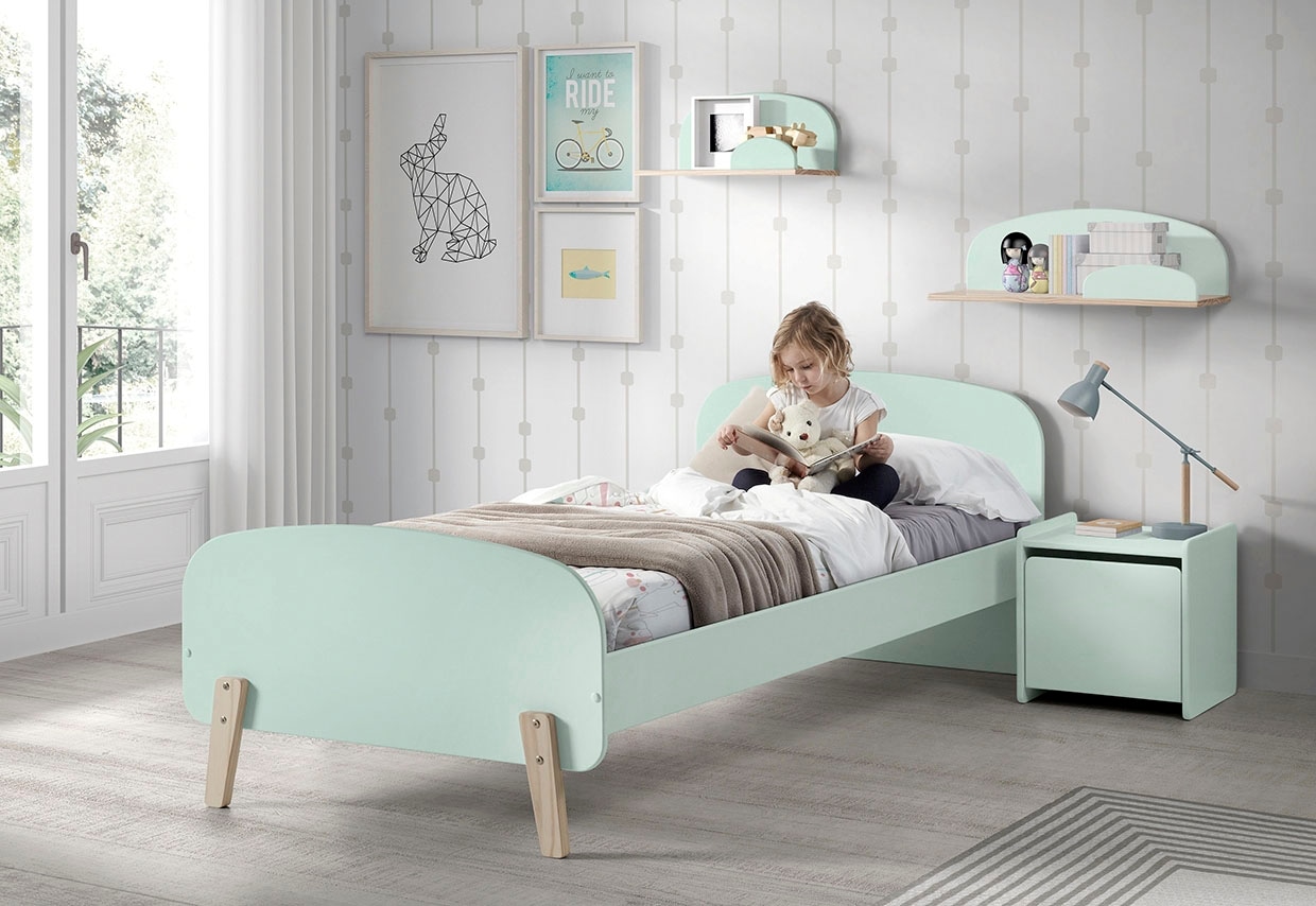Vipack Kinderregal »Kiddy«, (Made in Europe), Wandregal aus Kiefer, MDF Komponenten, wahlweise 45cm oder 65cm breit