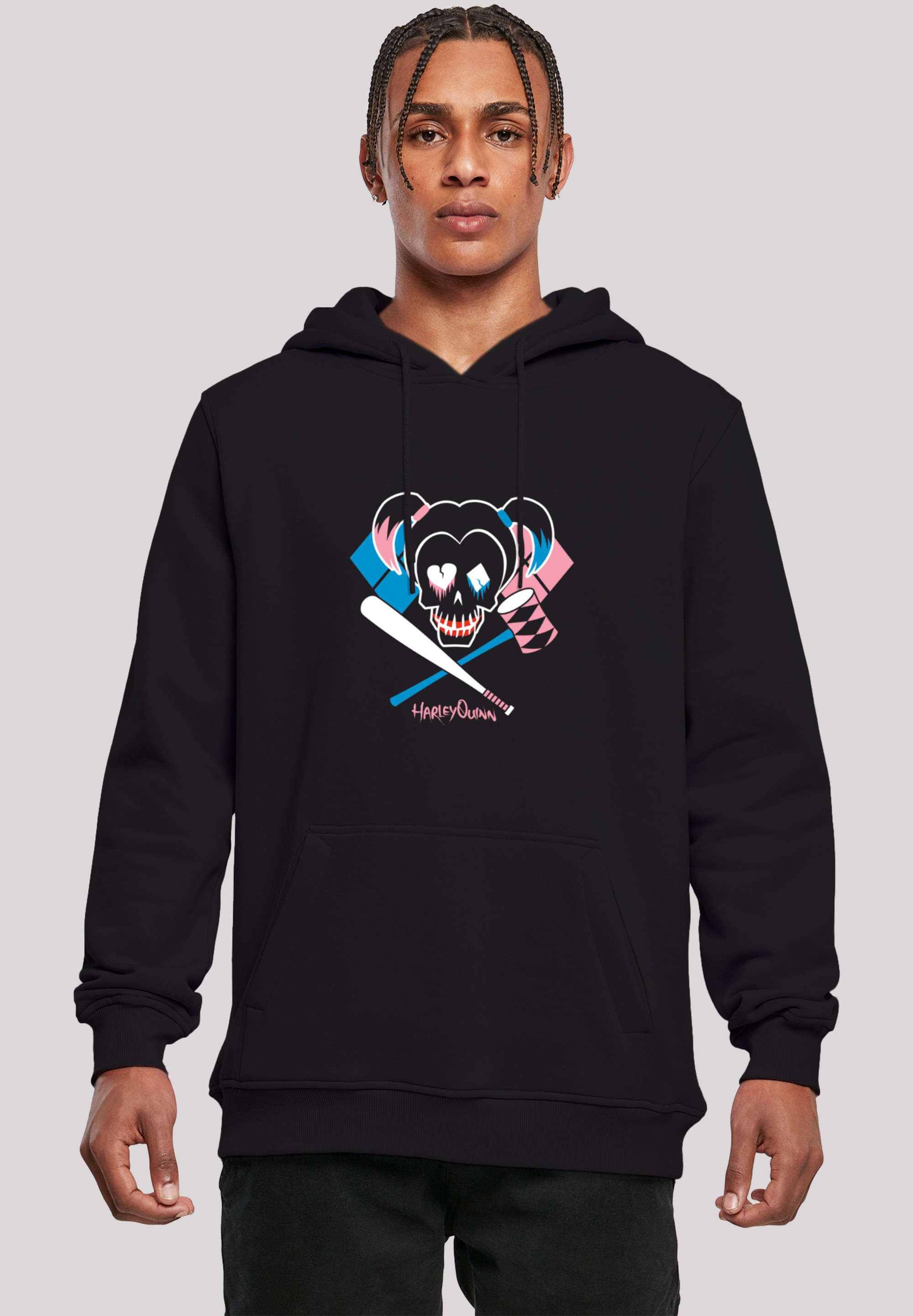 F4NT4STIC Sweatshirt "Suicide Squad Harley Quinn Skull Emblem", Print günstig online kaufen