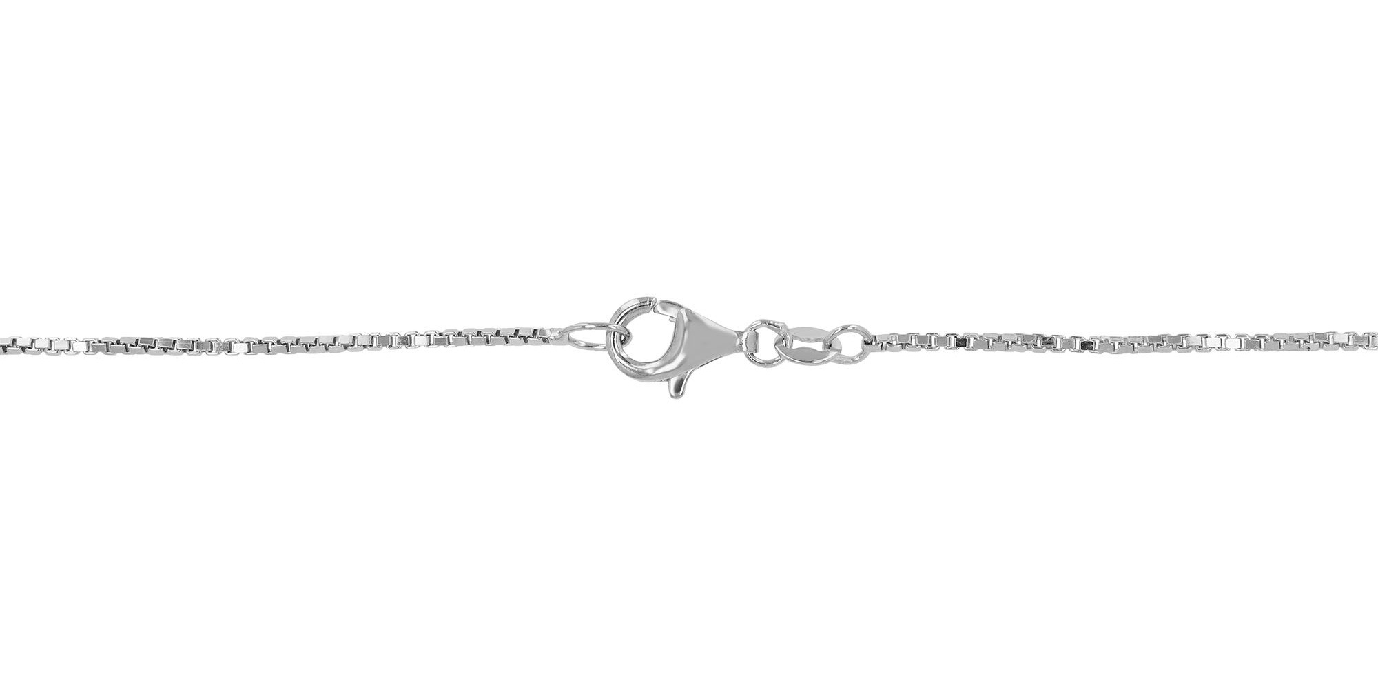 Adelia´s Gliederkette »Damen Halskette – Venezianerkette aus 925 Silber 40 cm« Ein Geschenk, das Freude macht