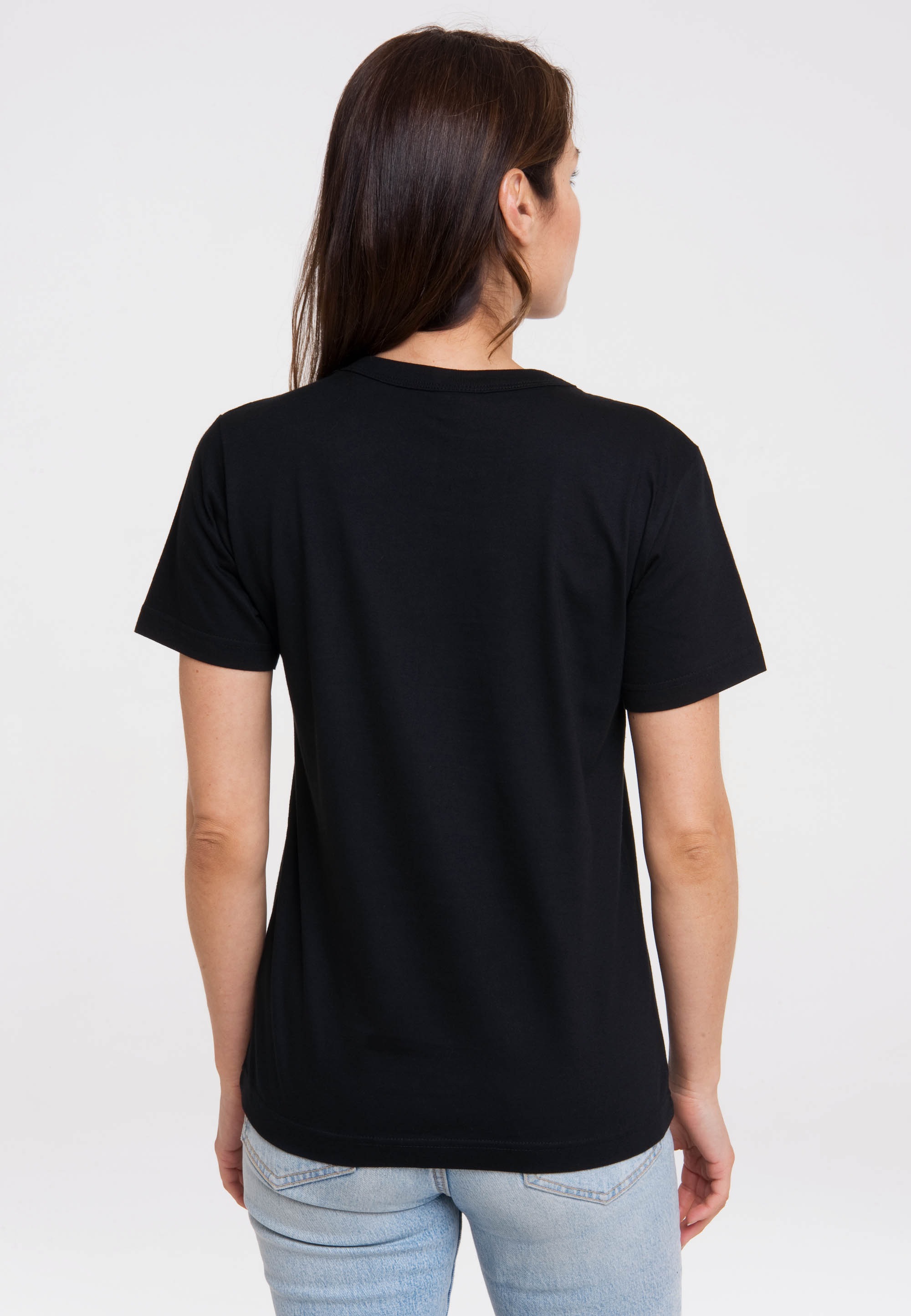 LOGOSHIRT T-Shirt »Addicted«, mit trendigem Gaming-Print