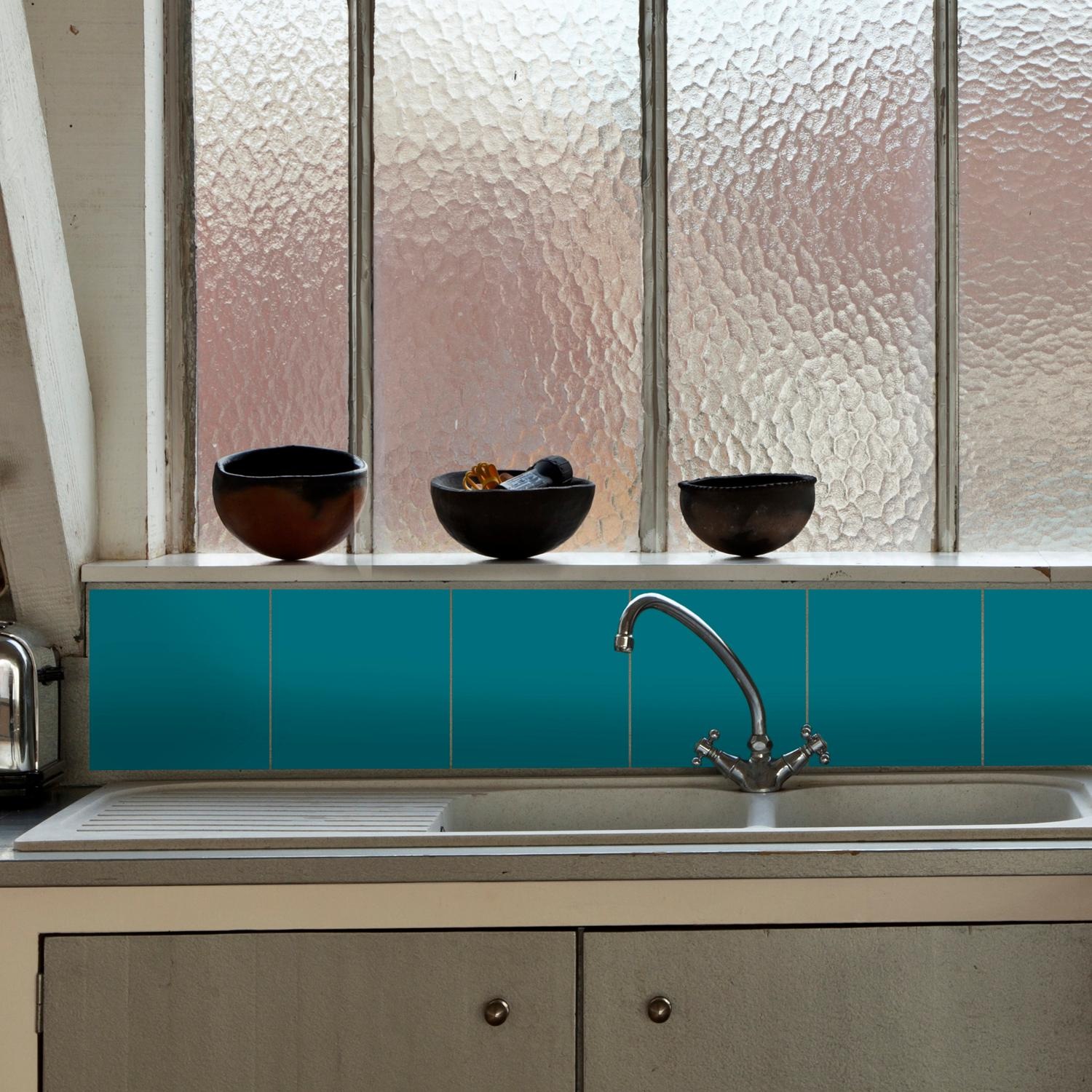 queence Fliesenaufkleber "Unifarben" Stickerfliesen, selbstklebend, Sticker günstig online kaufen