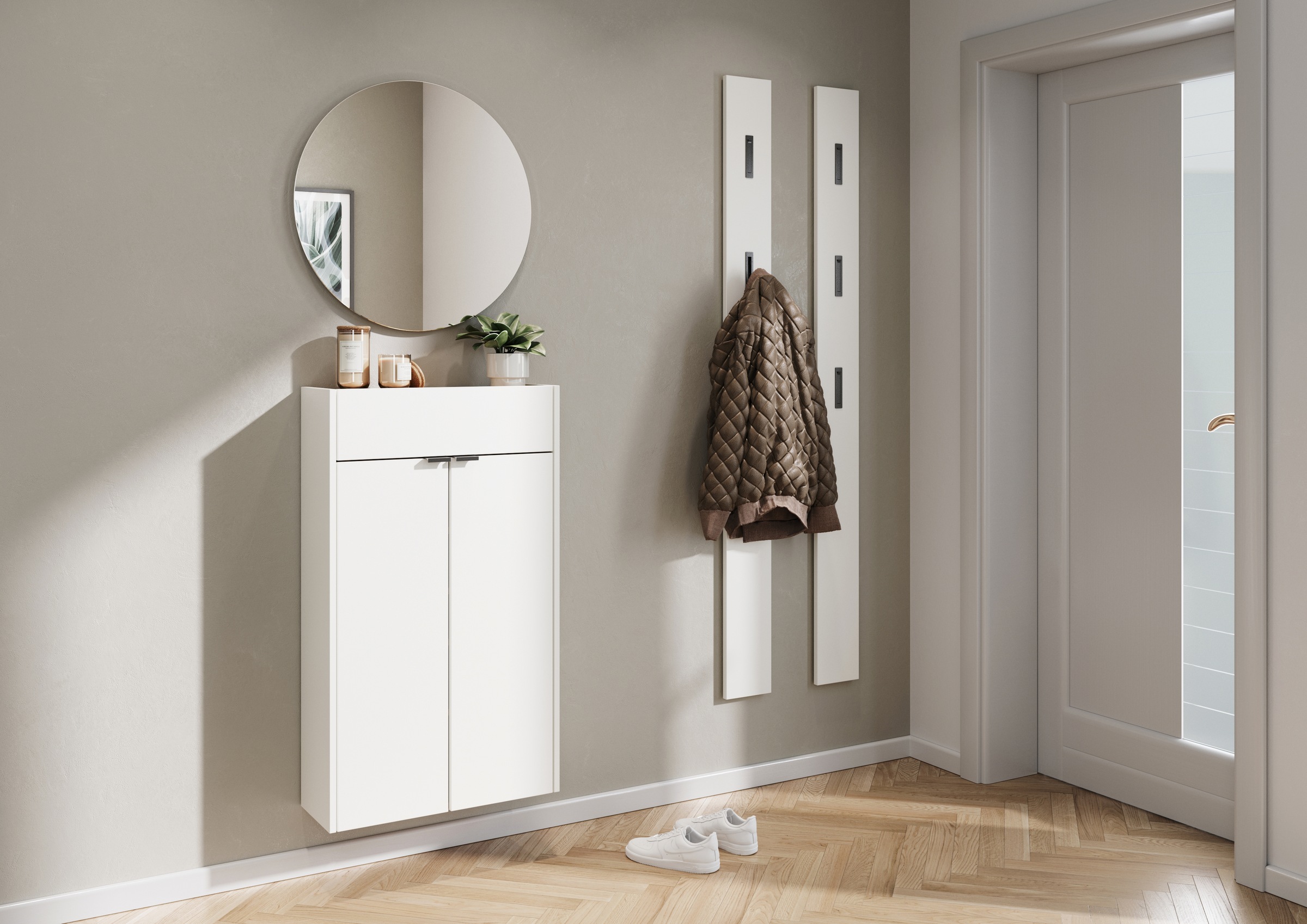 GERMANIA Schuhschrank "Ameca, hängend & stehend montierbar,", mit Soft-Clos günstig online kaufen
