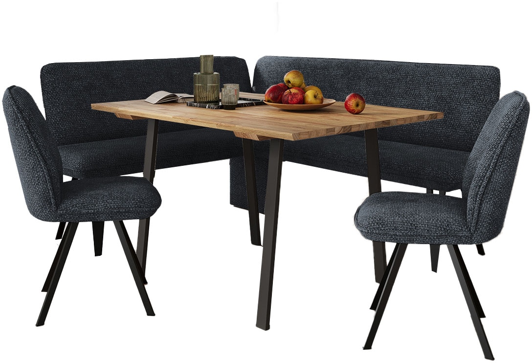 OTTO home Eckbankgruppe "Mily Essecke, Sitzgruppe, Eckbankgruppe, Küchenbankgruppe" Set, 4er, 4 Stk. tlg. BESTSELLER