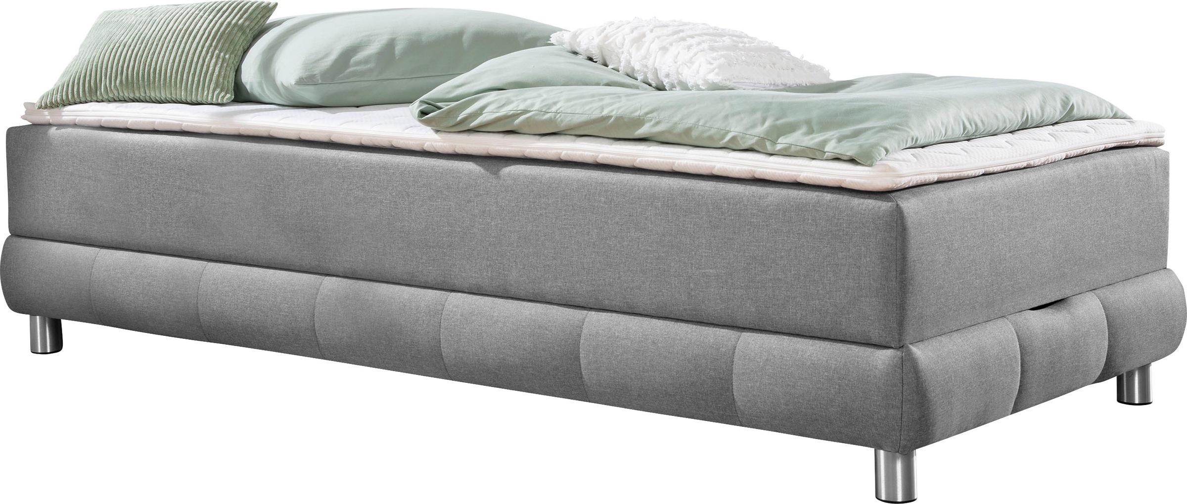 Home affaire Boxspringbett "Vaasa" für Dachschrägen geeignet, inkl. Bettkas günstig online kaufen