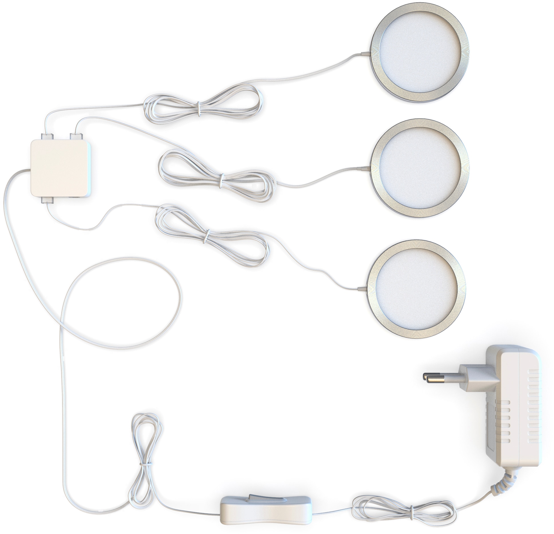 B.K.Licht Unterschrankleuchte »BK_UL1106 LED 5,4W«, | Licht, LED flammig-flammig, Set Küchenlampe Lm, Unterbauleuchten, 510 bestellen 3 3.000K Warmweißes Schrankleuchten, 3er BAUR