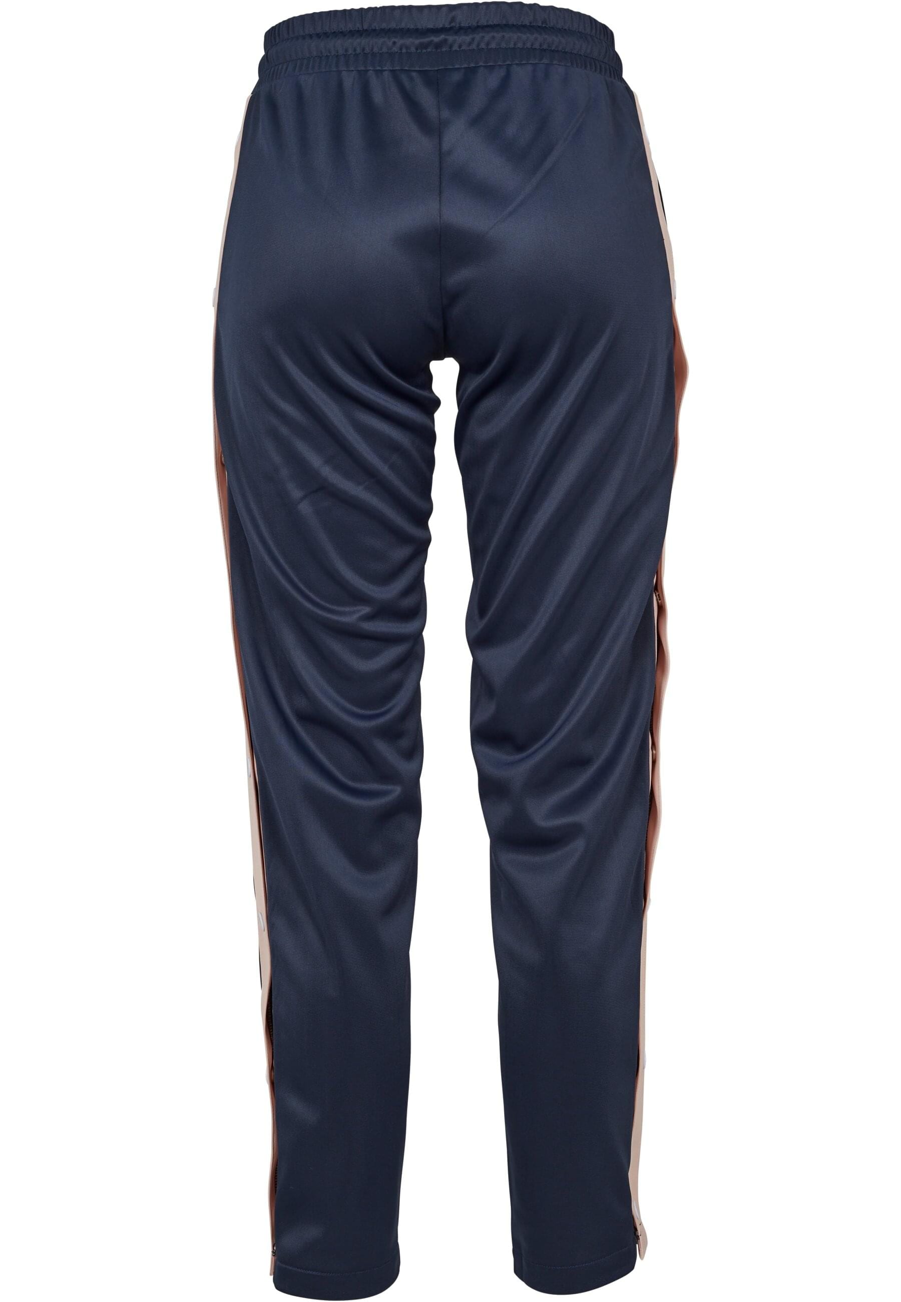 URBAN CLASSICS Stoffhose "Urban Classics Damen Ladies Button Up Track Pants günstig online kaufen