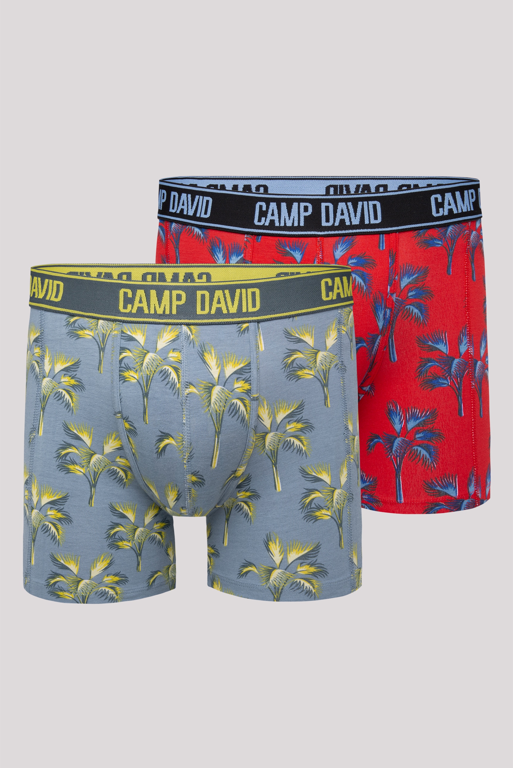 CAMP DAVID Boxershorts "Set:", (2 St.), mit All Over Print