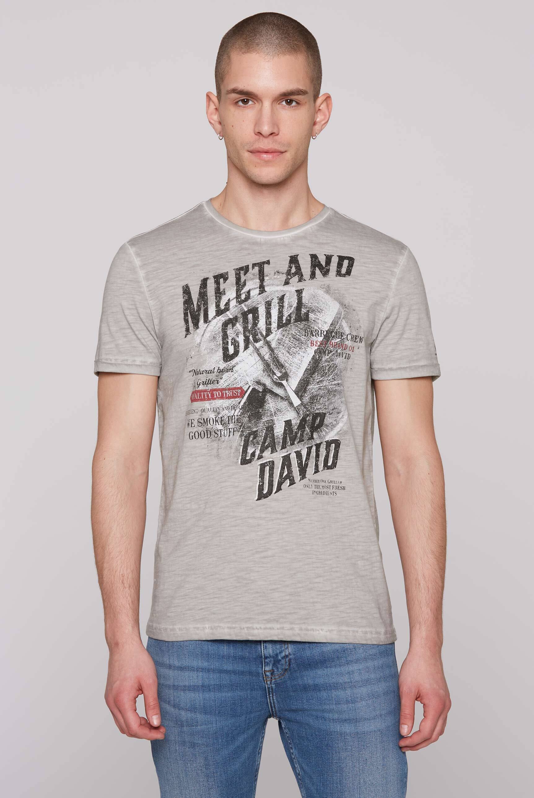 CAMP DAVID Rundhalsshirt, aus Baumwolle günstig online kaufen