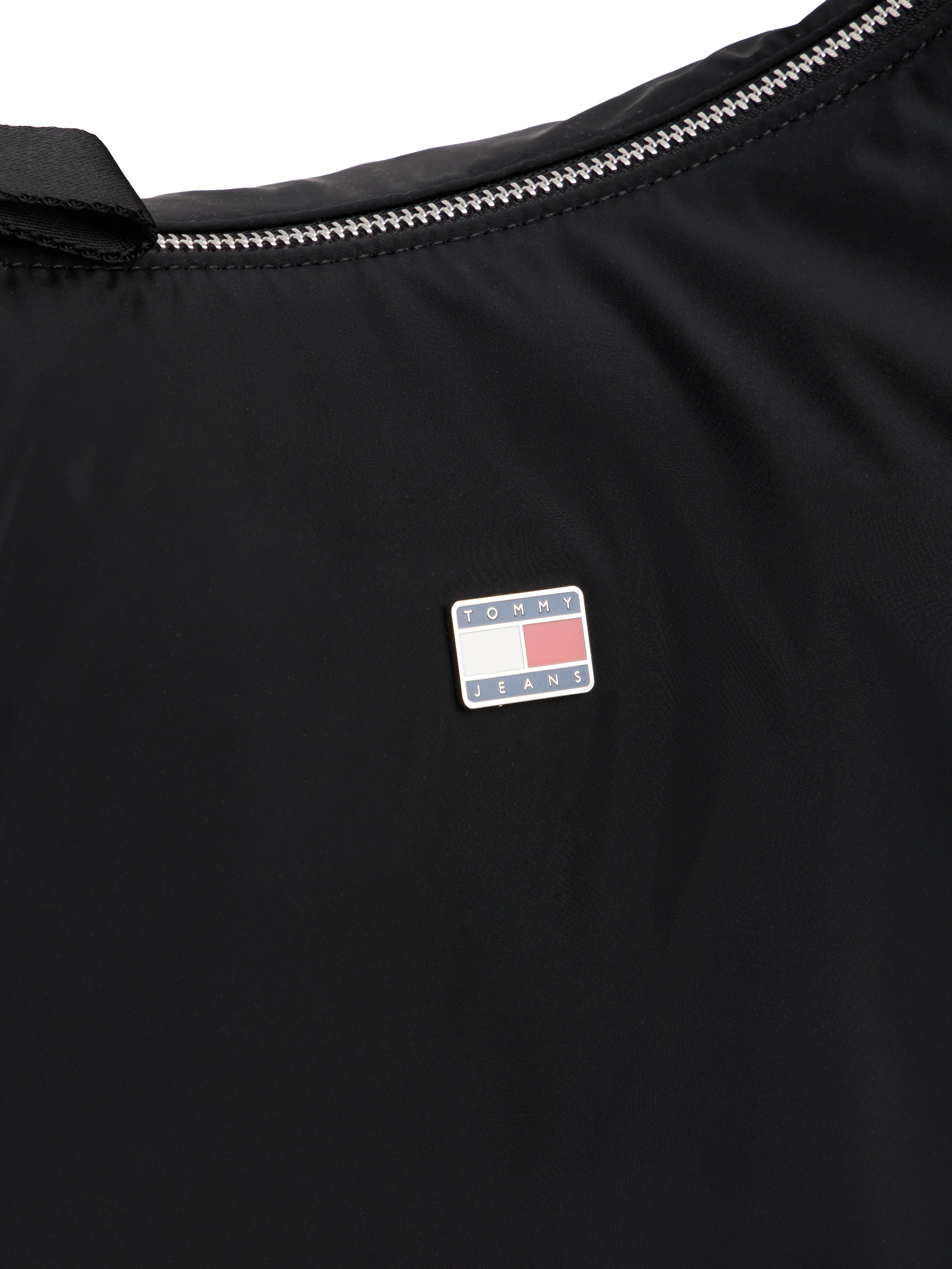 Tommy Jeans Hobo »TJW URBAN NYLON HOBO« , Damen Schultertasche, Minibag mit wertigem Logo-Emblem