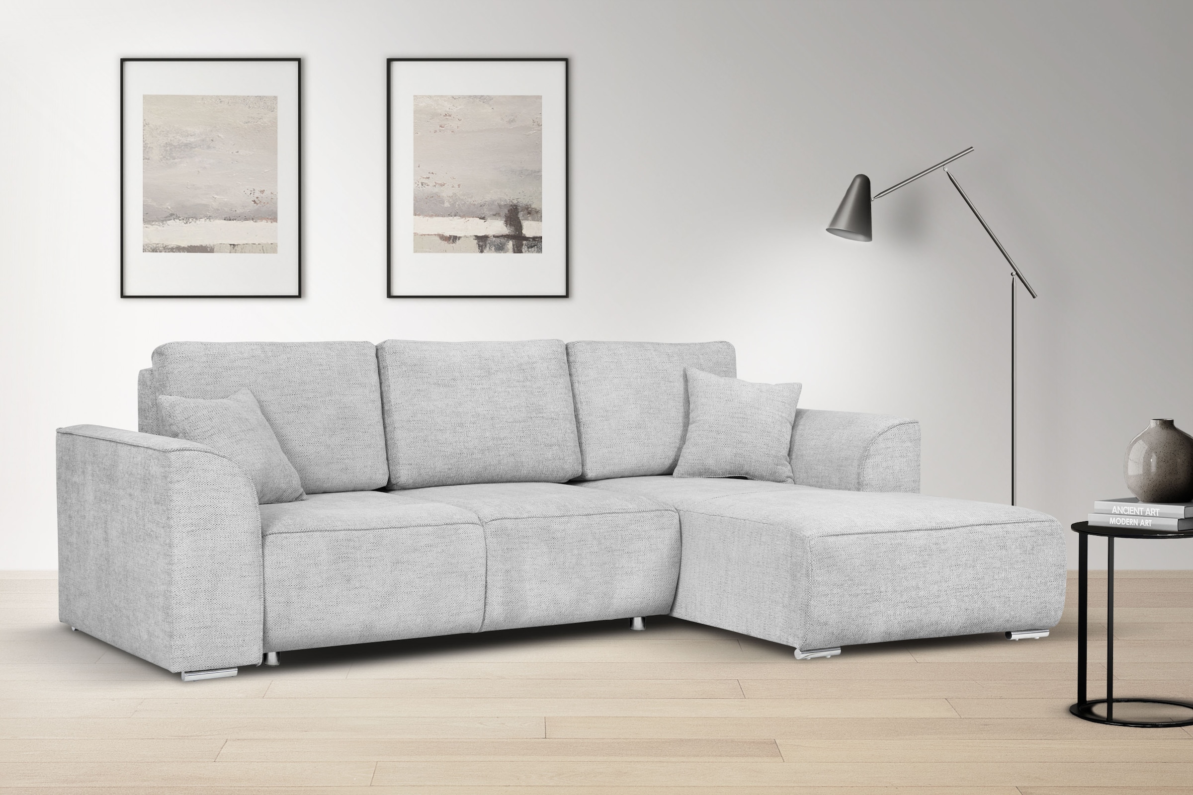 INOSIGN Ecksofa "BEATRICE optionale Schlafsofa mit Bettkasten, B/T/H: 265/1 günstig online kaufen