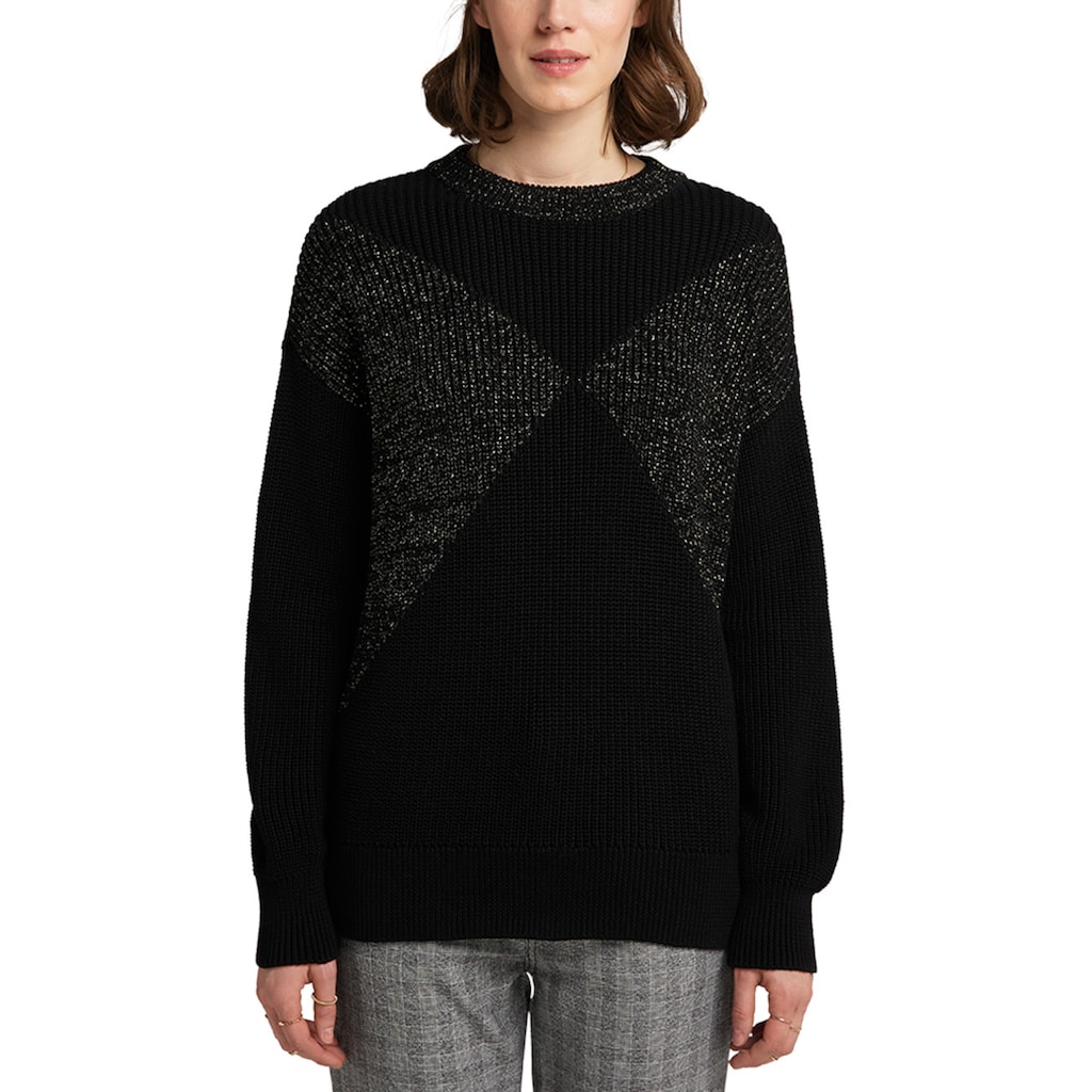 MUSTANG Sweater »Carla C Glitter«