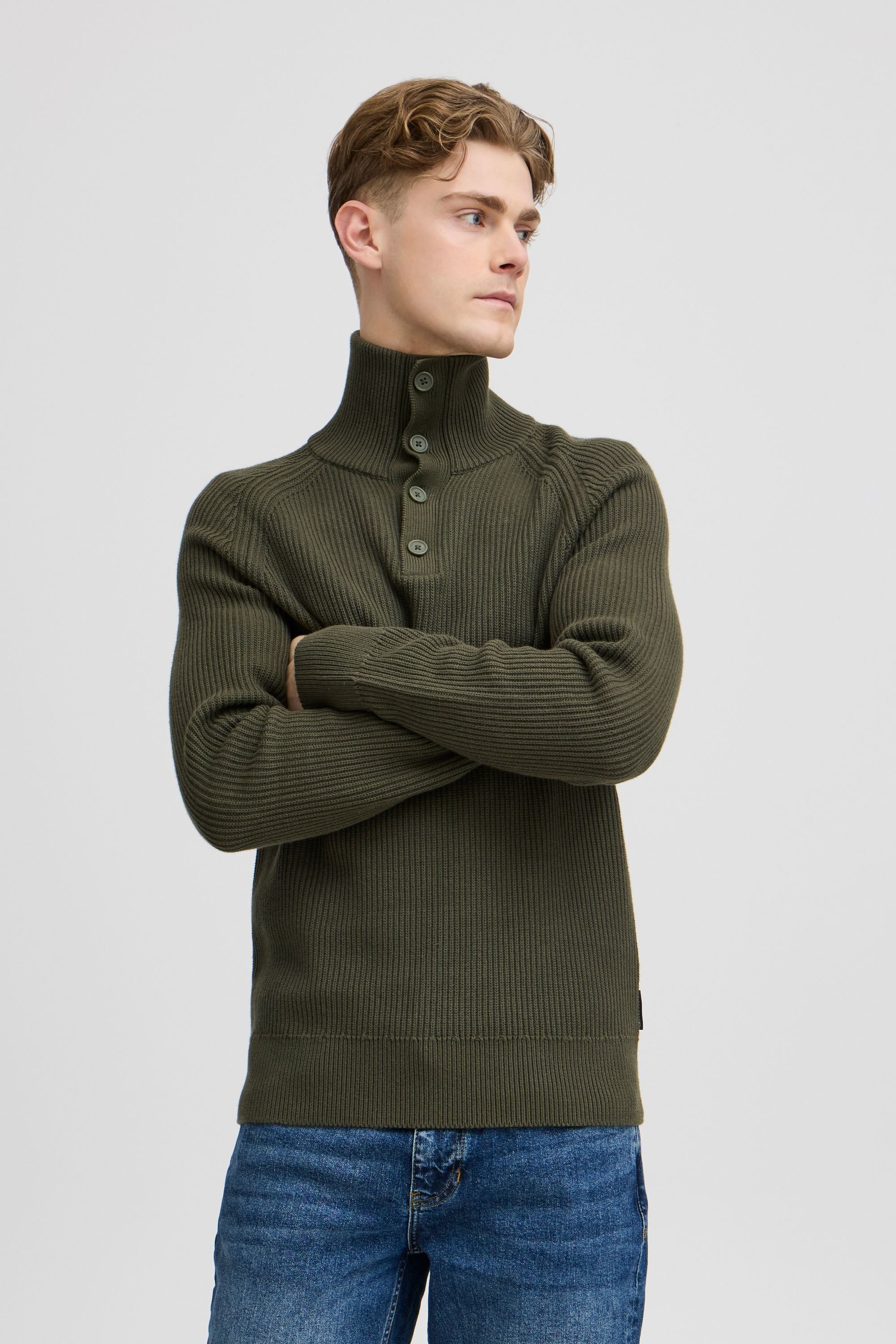 Casual Friday Troyer »Troyer CFKRISTIAN 0162 ribbed high neck knit«